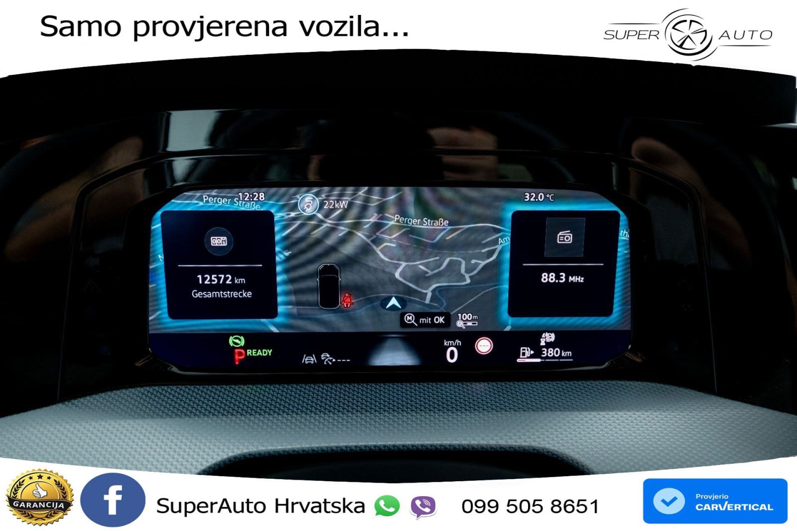 VW Golf 8 1.5 eTSI DSG Life 116 KS, LED+ACC+GR SJED+360+VIRT+PDC, fotografija 9