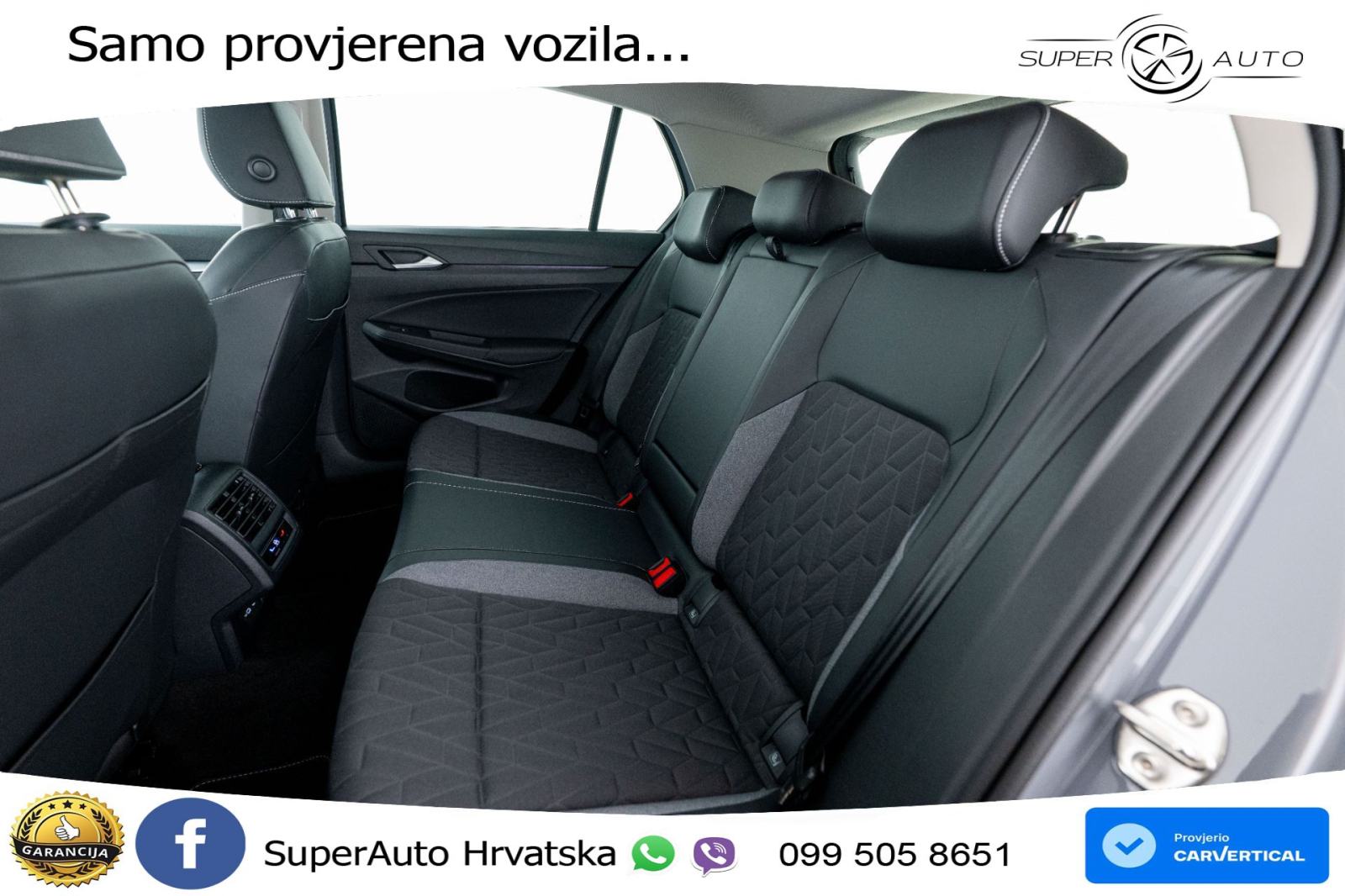 VW Golf 8 1.5 eTSI DSG Life 116 KS, LED+ACC+GR SJED+360+VIRT+PDC, fotografija 19