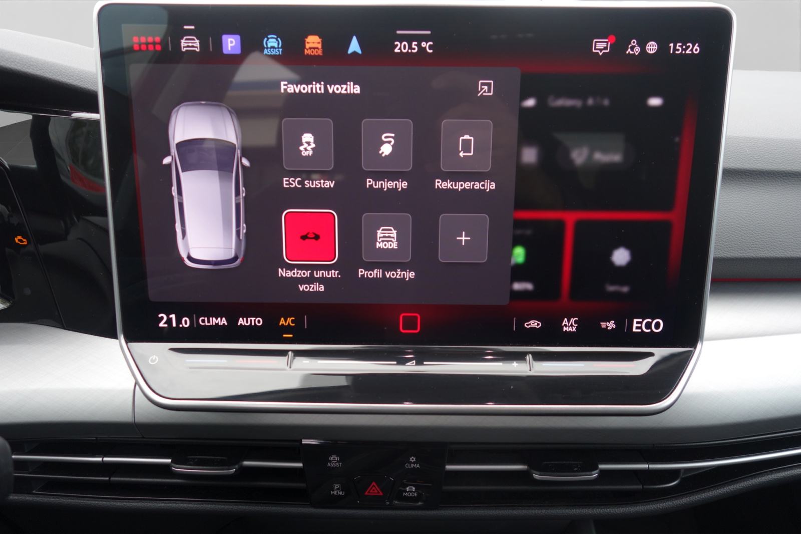 VW Golf 8 1,5 eTSI DSG eHybrid *MATRIX* ALU 18*, fotografija 17