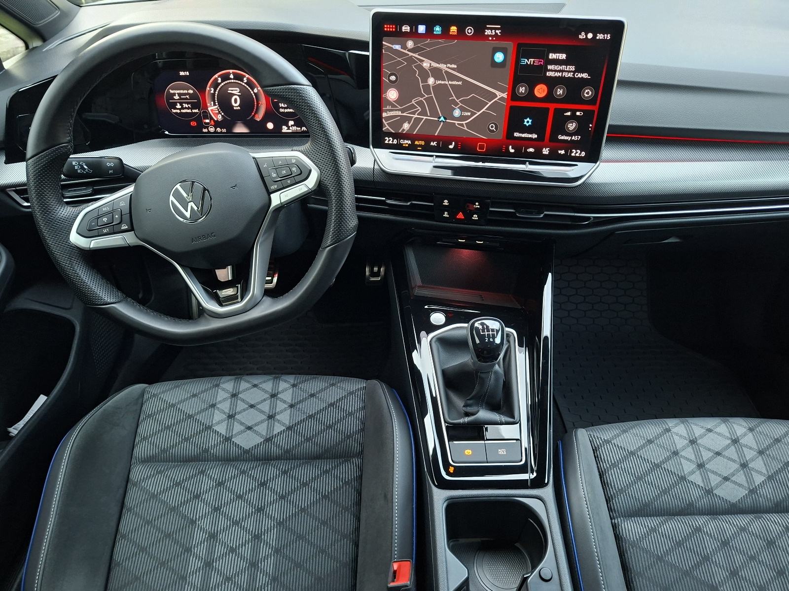 VW Golf 8 R-Line,1,5 TSI,2025g., fotografija 9