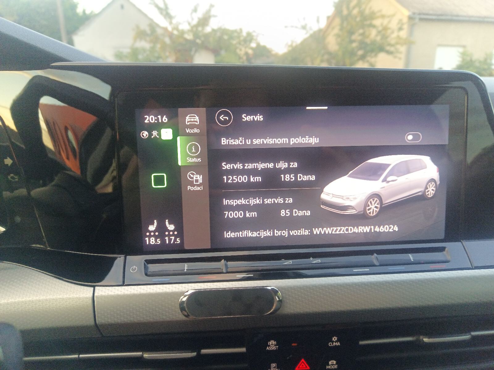 VW Golf 8 2,0 TDI automatik registriran god.dana, fotografija 13
