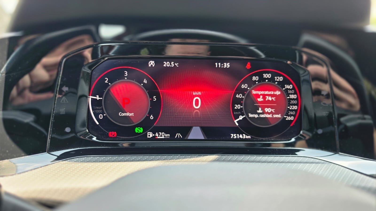 VW Golf 8 2,0 TDI automatik, fotografija 12