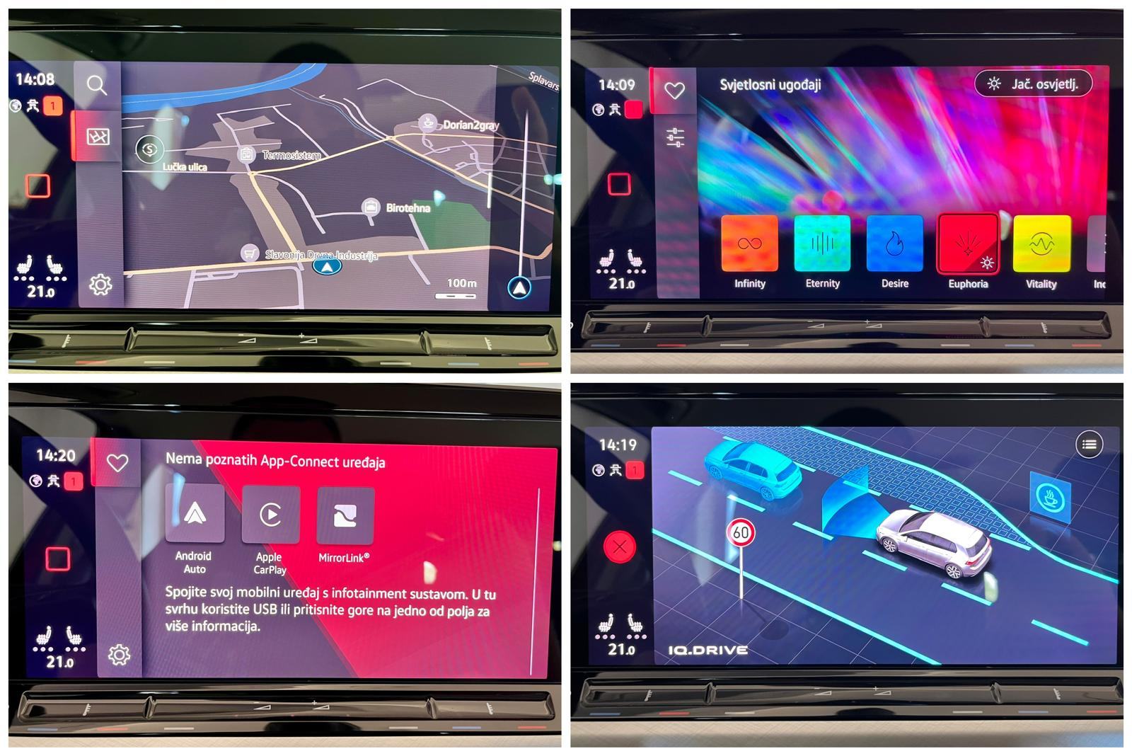 VW Golf 8 2,0 TDI DSG ACC LED NAVI CARPLAY Travel Assist Servisna, fotografija 18