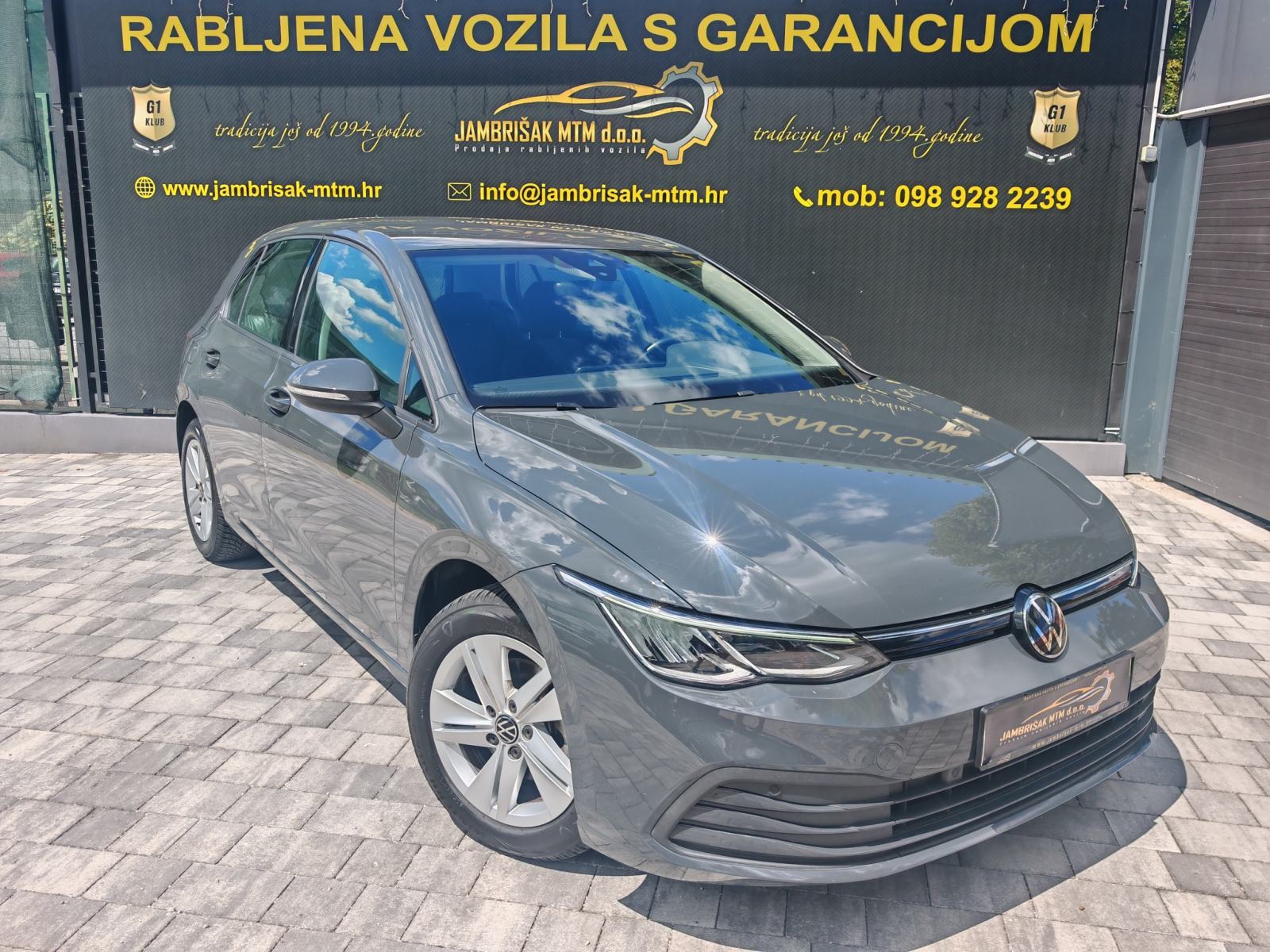 ⭐VW Golf 8 2,0 TDI DSG◽LANE ASSIST◽ACC◽AMBILIGHT◽JAMSTVO✔️⭐, fotografija 11
