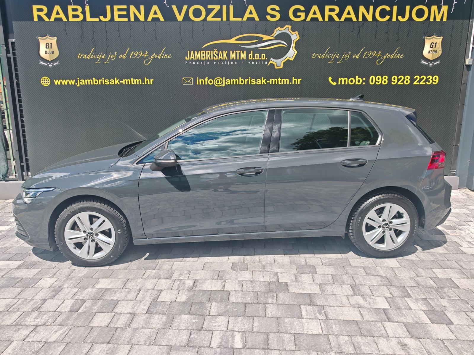 ⭐VW Golf 8 2,0 TDI DSG◽LANE ASSIST◽ACC◽AMBILIGHT◽JAMSTVO✔️⭐, fotografija 3