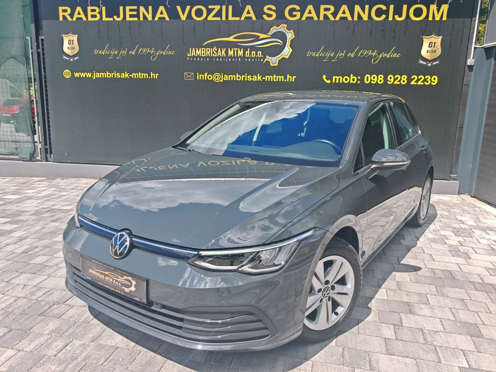 ⭐VW Golf 8 2,0 TDI DSG◽LANE ASSIST◽ACC◽AMBILIGHT◽JAMSTVO✔️⭐, fotografija 13