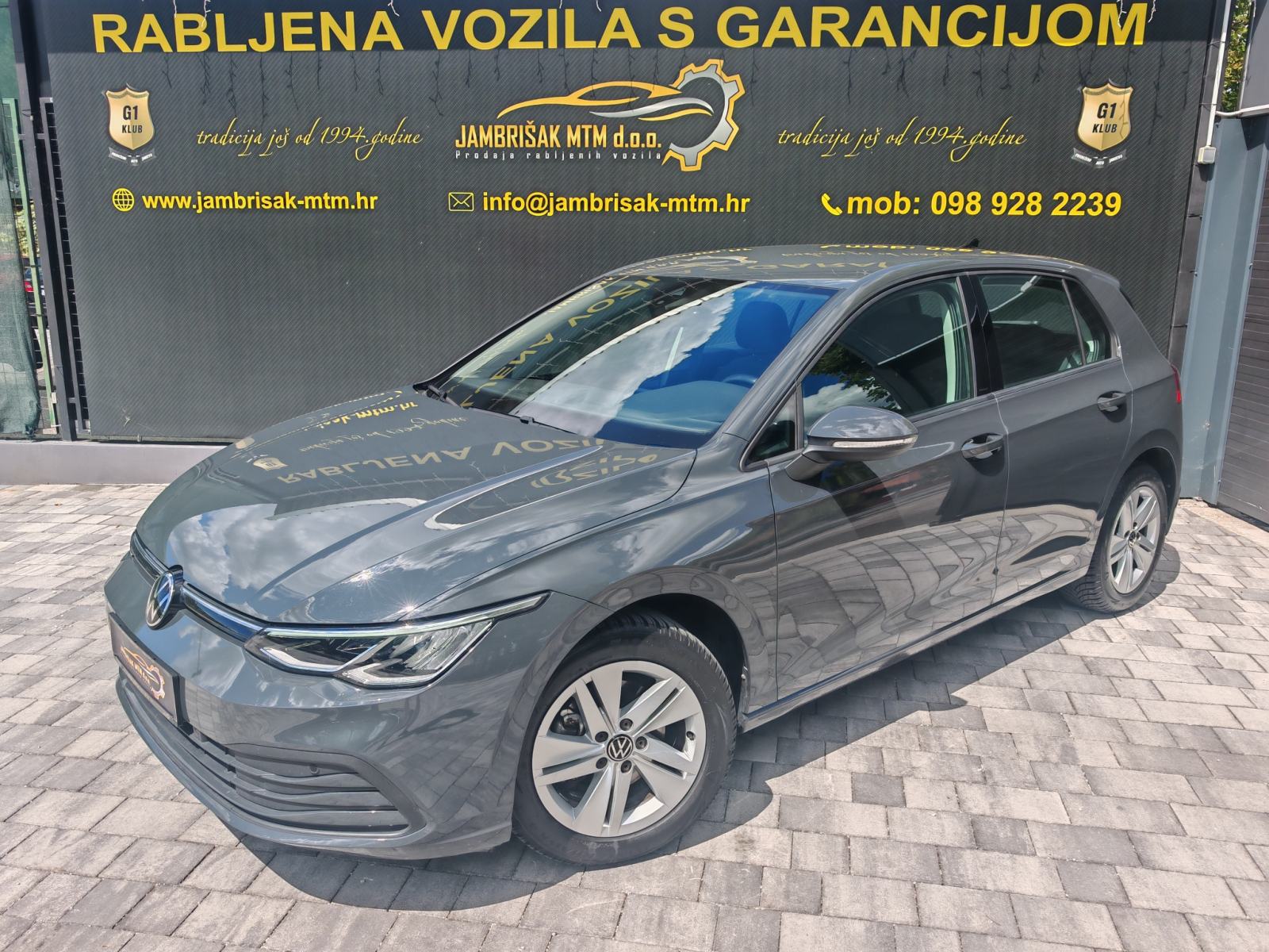 ⭐VW Golf 8 2,0 TDI DSG◽LANE ASSIST◽ACC◽AMBILIGHT◽JAMSTVO✔️⭐, fotografija 2