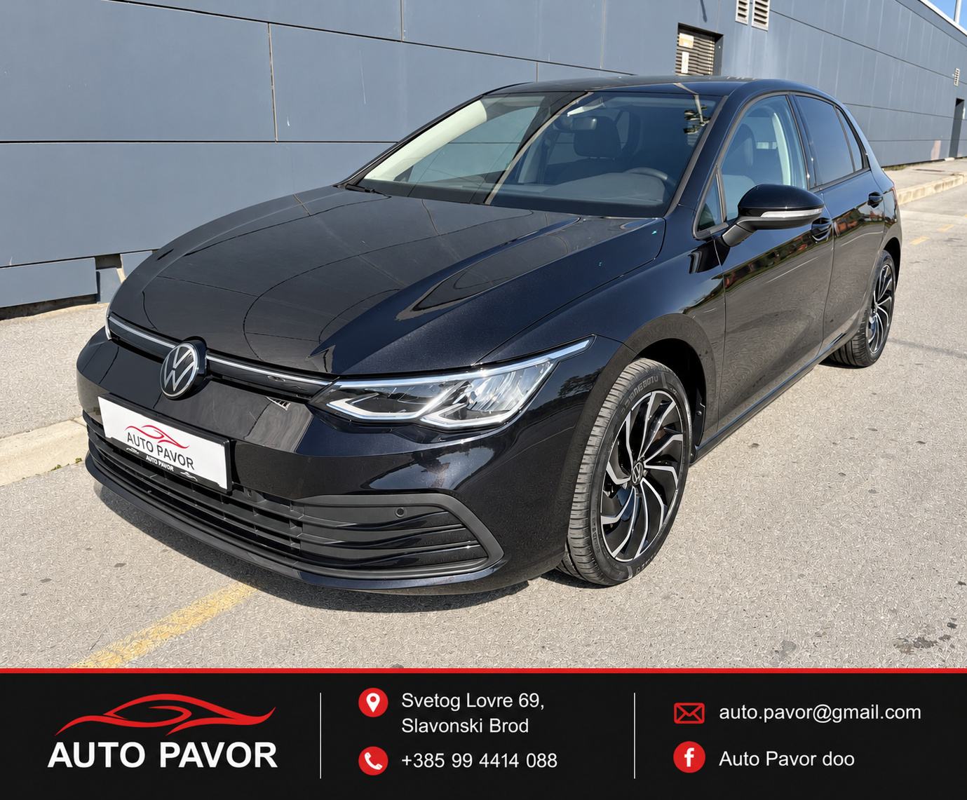 VW GOLF 8 2.0 TDI DSG LIFE • 2023. • 80TKM • ACC • ERGOACTIVE • KAMERA, pogled izvana - slika 1