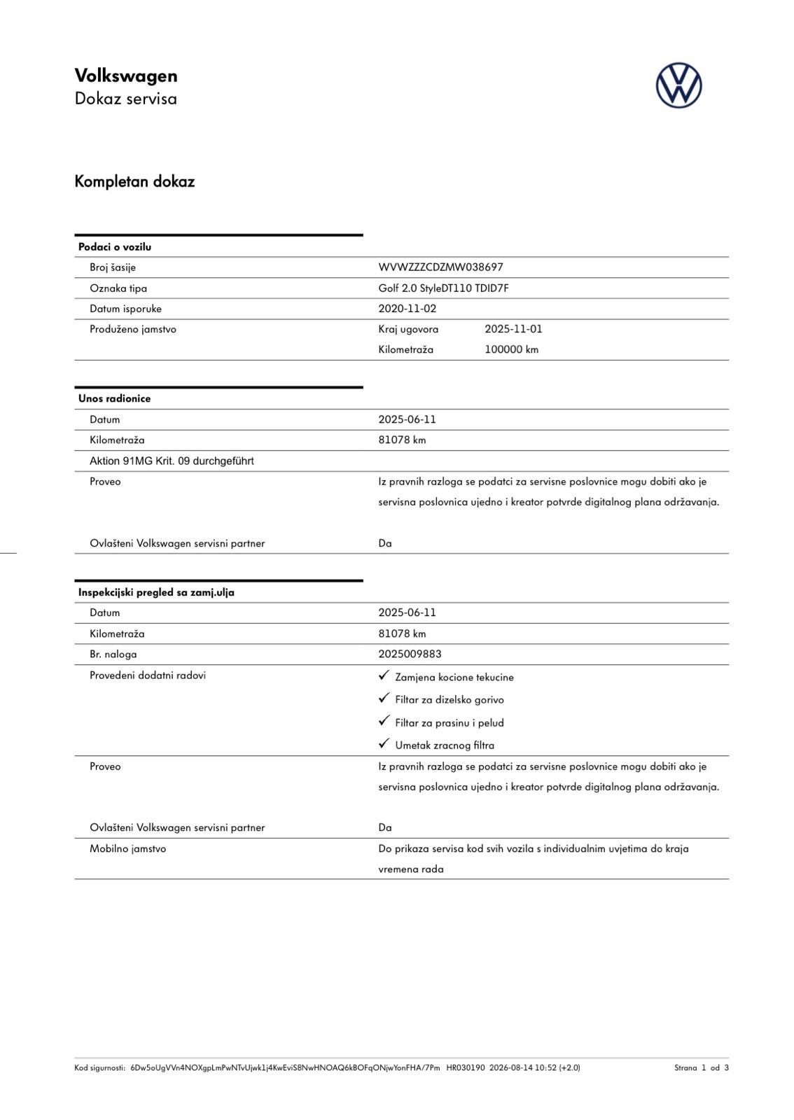 VW Golf 8 2,0 TDI DSG, STYLE, IQ.LIGHT, REGISTRIRAN, NAVI, KEYLESS, fotografija 18