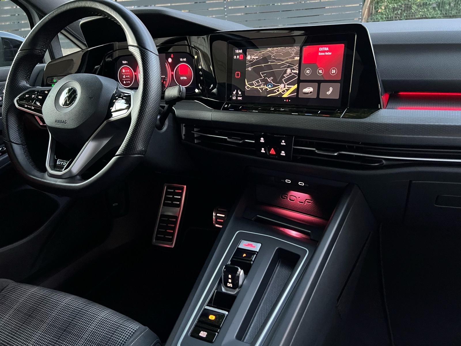 VW Golf 8 2.0 TDI GTD, DSG, VIRTUAL …, fotografija 18