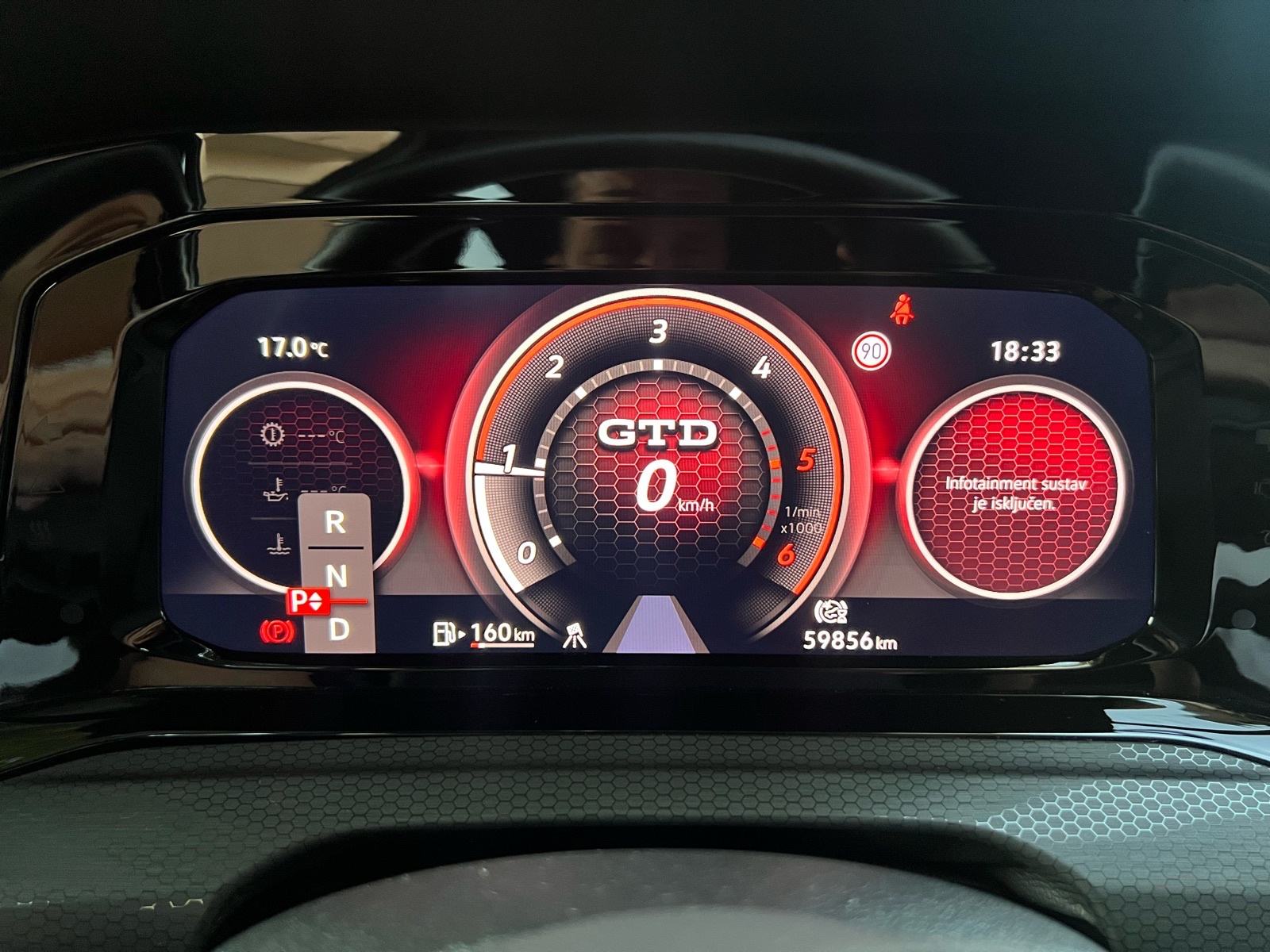 VW Golf 8 2.0 TDI GTD, DSG, VIRTUAL …, fotografija 13
