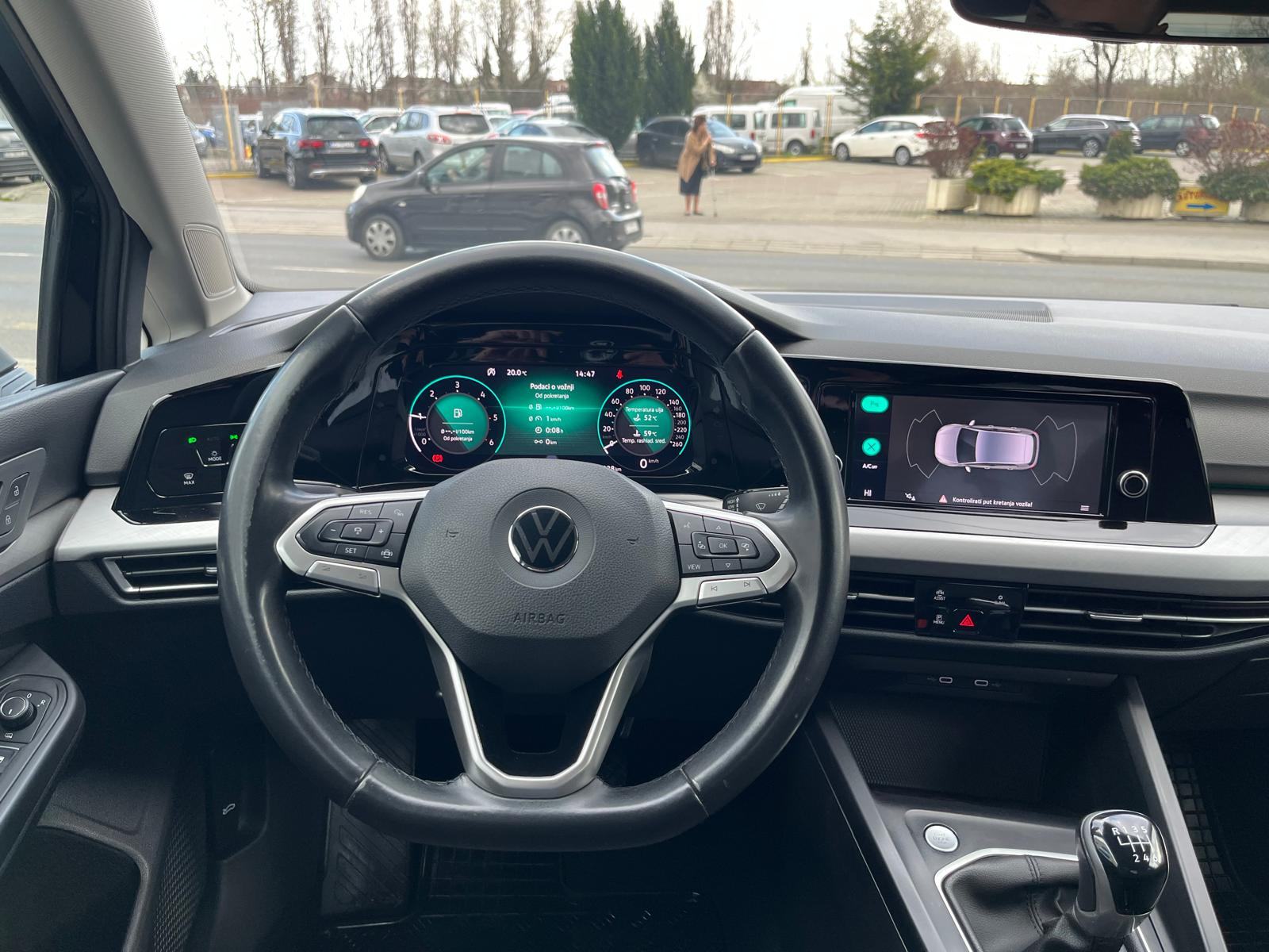 VW Golf 8 2,0 TDI LIFE 1.VL Nije uvoz Tvorničko jamstvo, fotografija 17