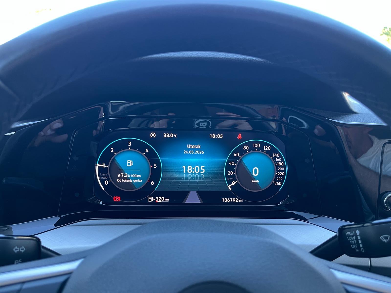 VW Golf 8 2,0 TDI LIFE LED 1.VL Nije uvoz Jamstvo 1G, fotografija 17