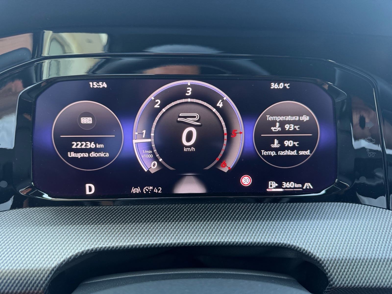 VW Golf 8 2,0 TDI”-R Line-“2025.godina”registriran godinu dana, fotografija 8
