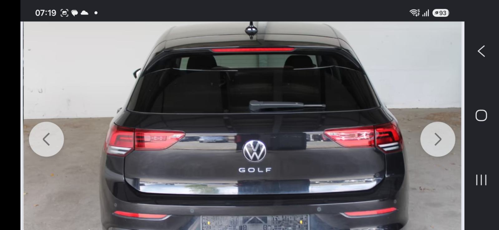 VW Golf 8 2,0 TDI, fotografija 9