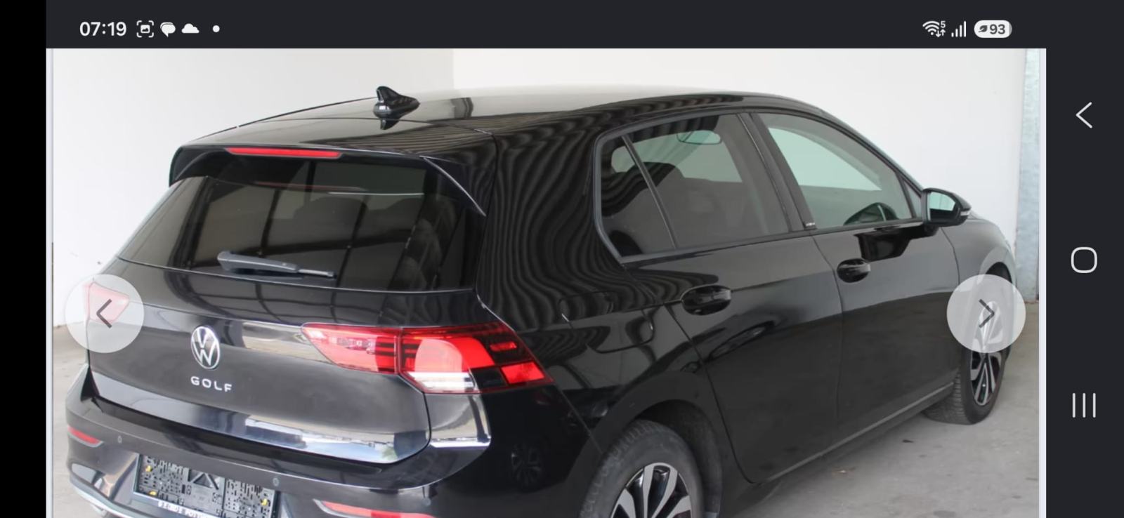 VW Golf 8 2,0 TDI, fotografija 12