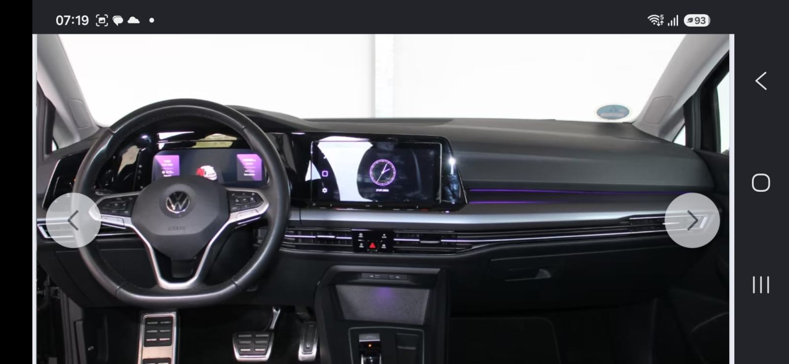VW Golf 8 2,0 TDI, fotografija 13