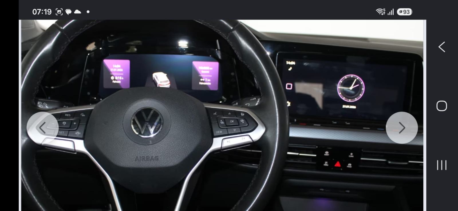 VW Golf 8 2,0 TDI, fotografija 18