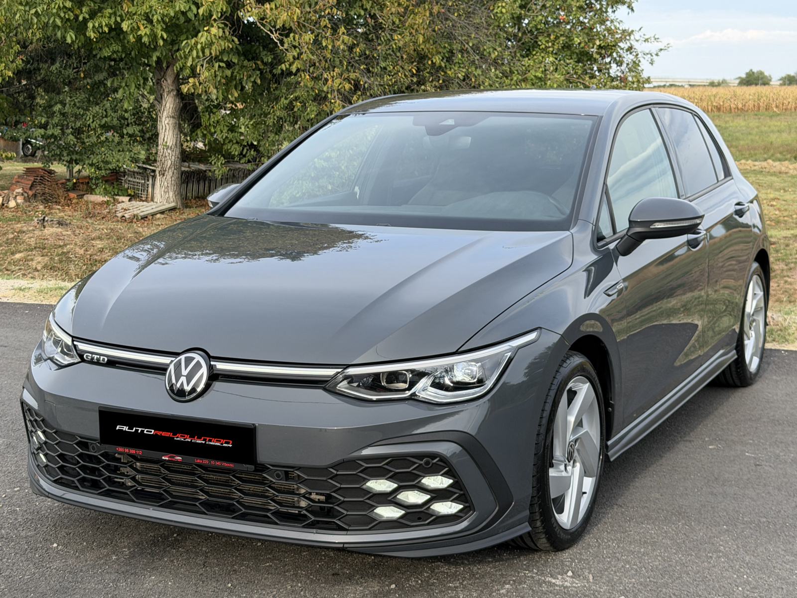VW Golf 8 2,0 TDI GTD DSG-LED*VIRTUAL*NAVI*AMBI*CAM*LEASING BEZ UČEŠĆA, pogled izvana - slika 1