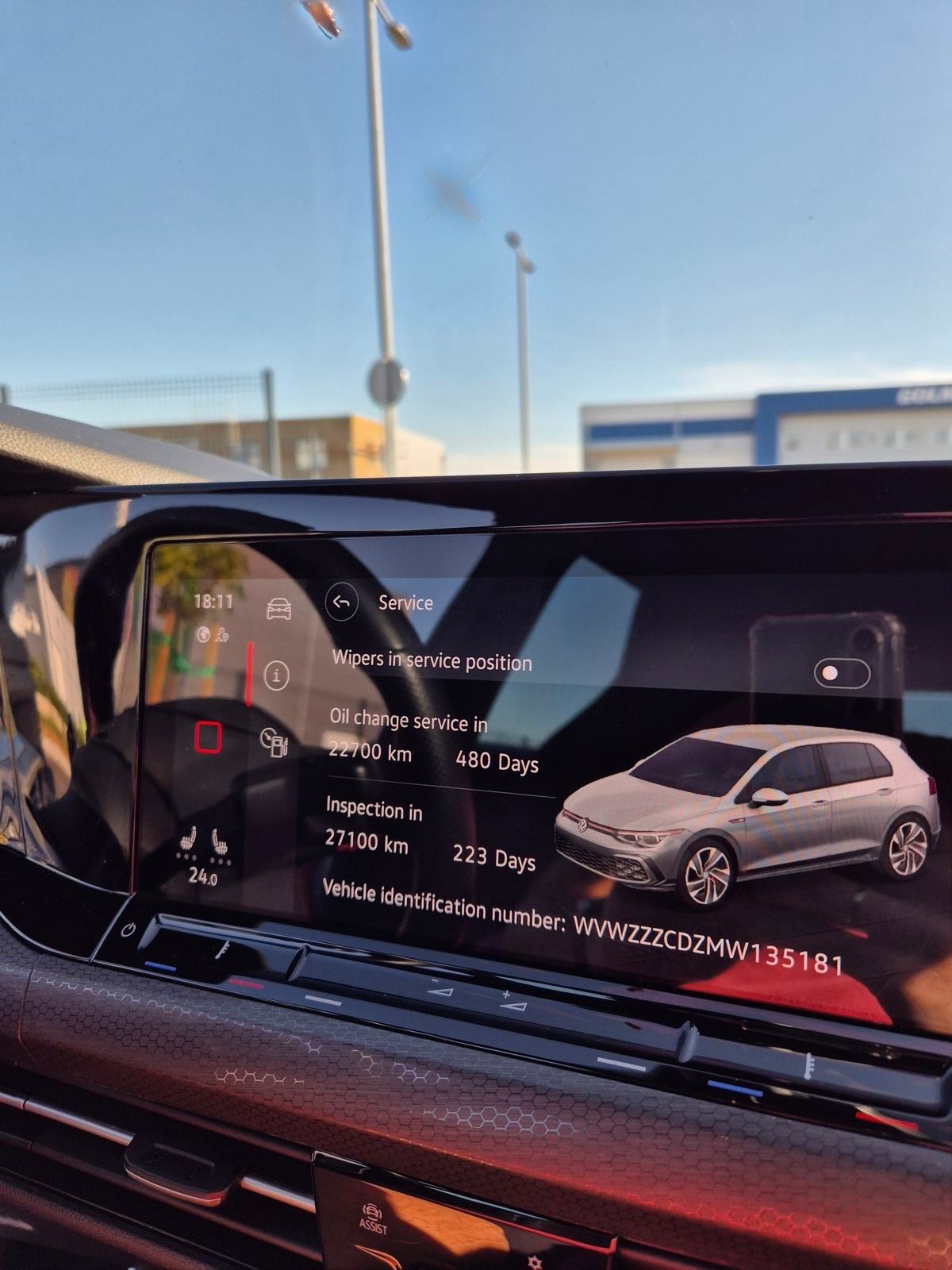 VW Golf 8 GTI CLUBSPORT 2,0 TSI DSG - 61.000km, fotografija 7