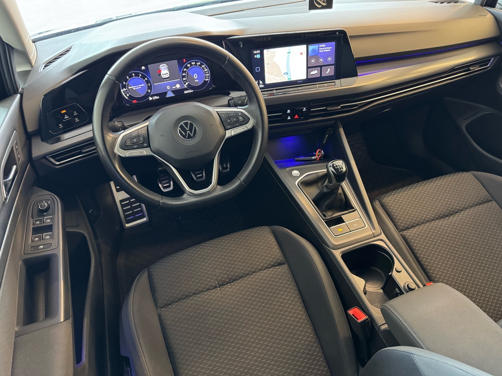VW Golf 8 TSI United 2021.; 1. vl.; Navi; Virtual; Ambient; Keyless;, fotografija 10