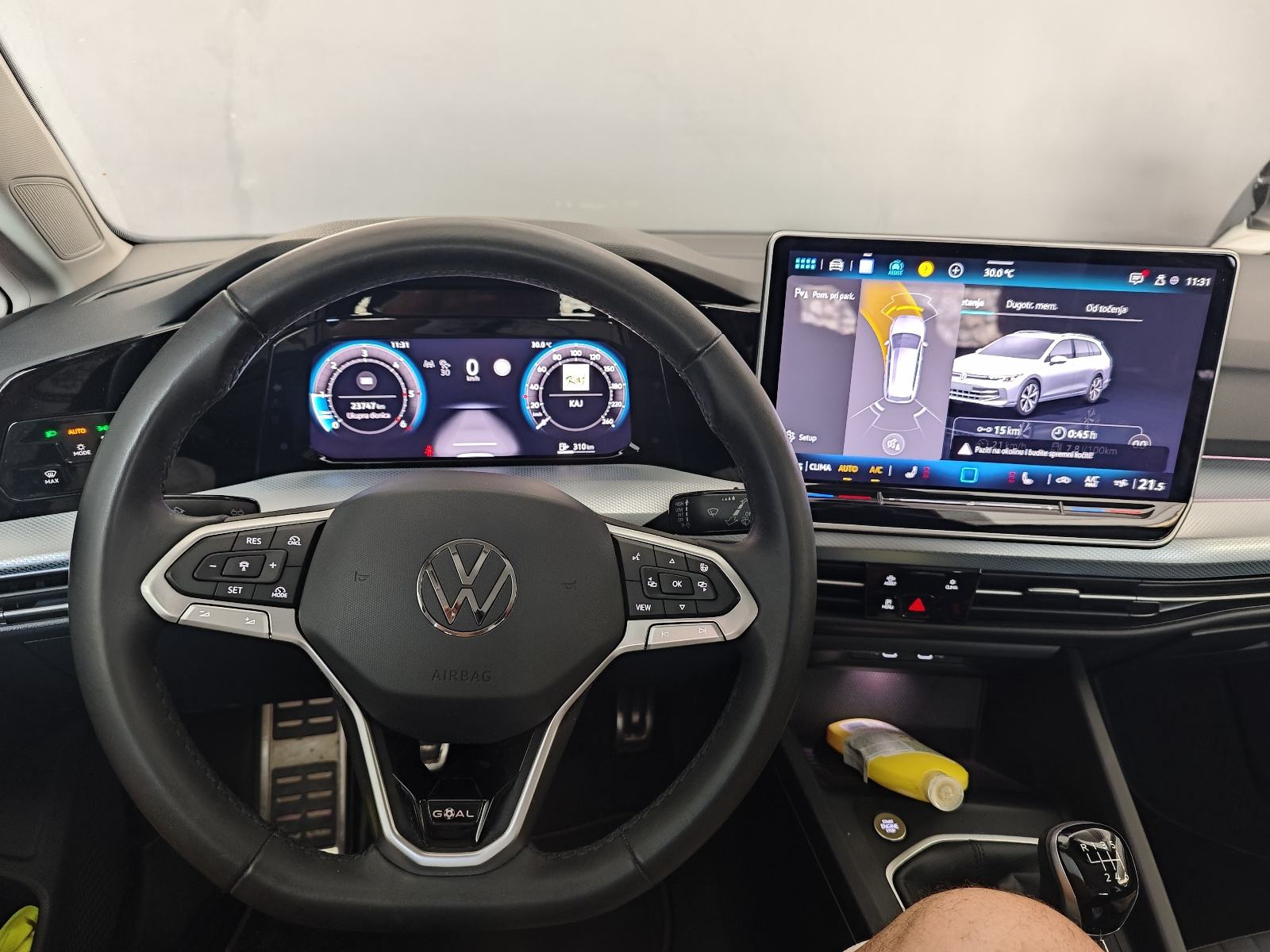 VW Golf 8 goal Variant 2,0dizel, fotografija 13