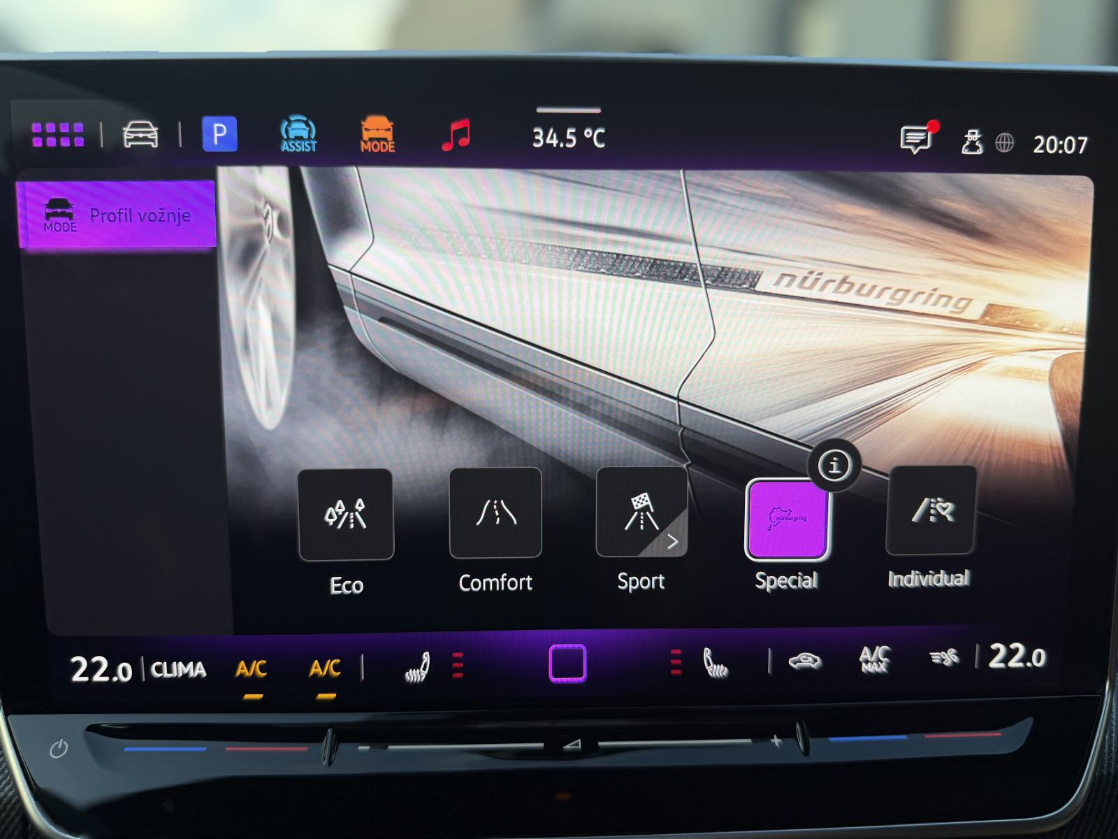 VW Golf 8.5 GTI CLUB SPORT, FACELIFT, 5g JAMSTVO, HUD, IQ LED, LASER, fotografija 20