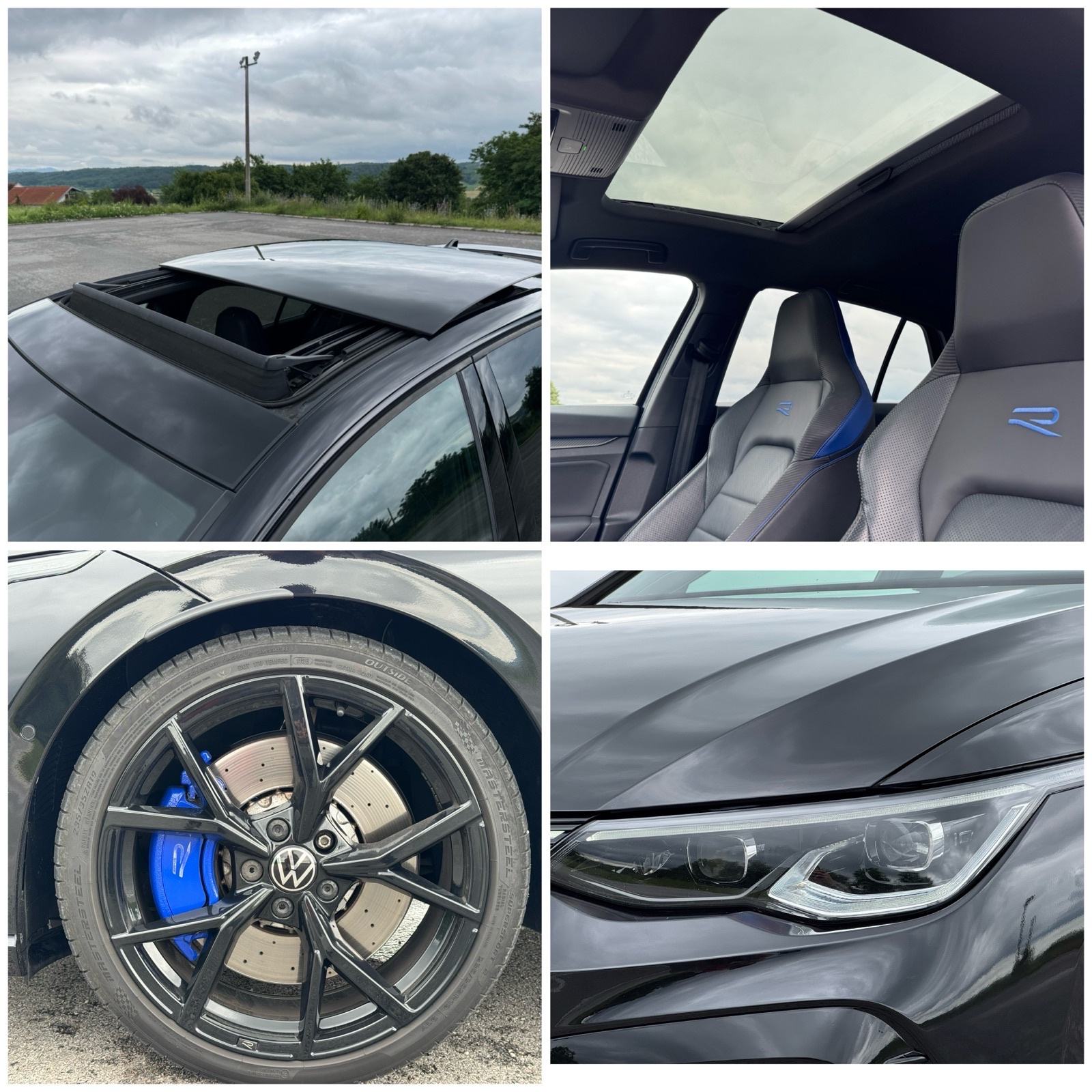 VW Golf 8R Performance, Akrapovič, PANO, H&K, fotografija 20