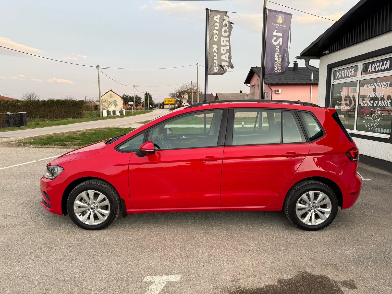 VW Golf Sportsvan 1.6 TDI DSG, 2019.g, 177.000km, MOG. BRZOG KREDITA, fotografija 8