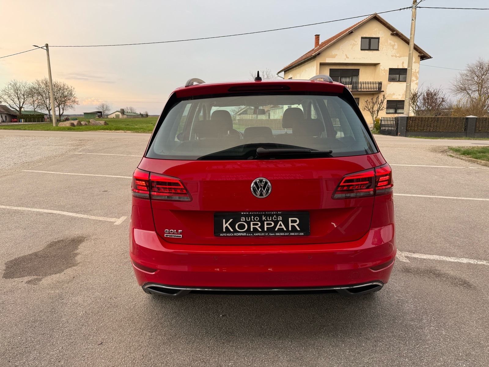 VW Golf Sportsvan 1.6 TDI DSG, 2019.g, 177.000km, MOG. BRZOG KREDITA, fotografija 6
