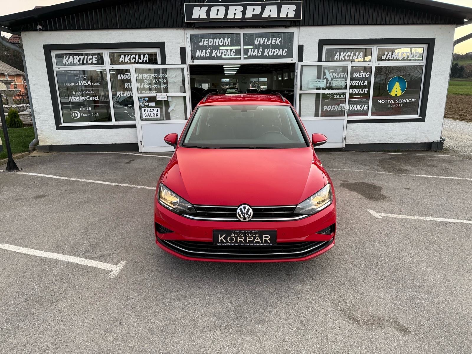 VW Golf Sportsvan 1.6 TDI DSG, 2019.g, 177.000km, MOG. BRZOG KREDITA, fotografija 2