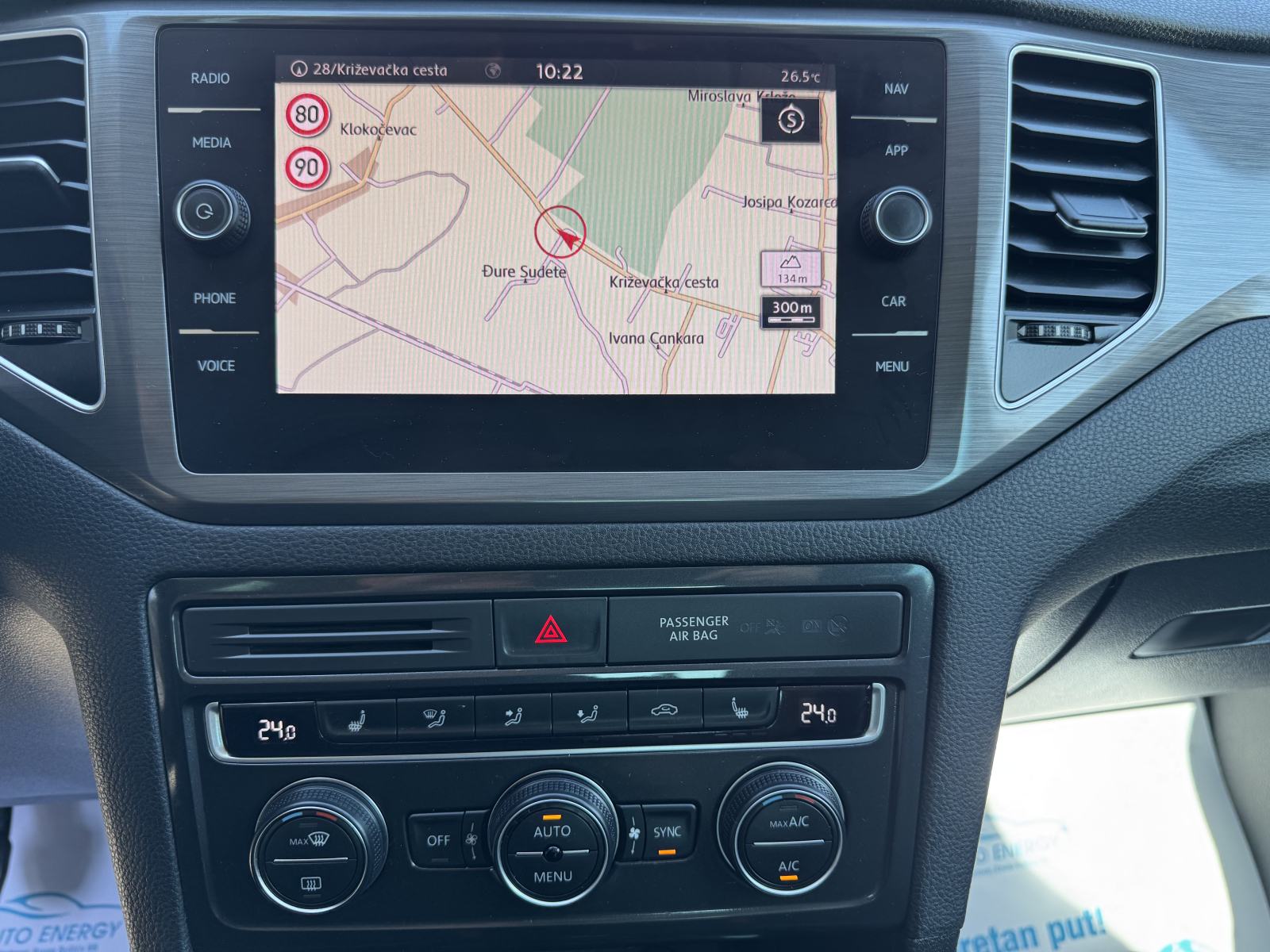 VW Golf Sportsvan 1.6 TDI ⭐ LED, Navi, 2x PDC, Grij.sjed. ⭐, fotografija 20