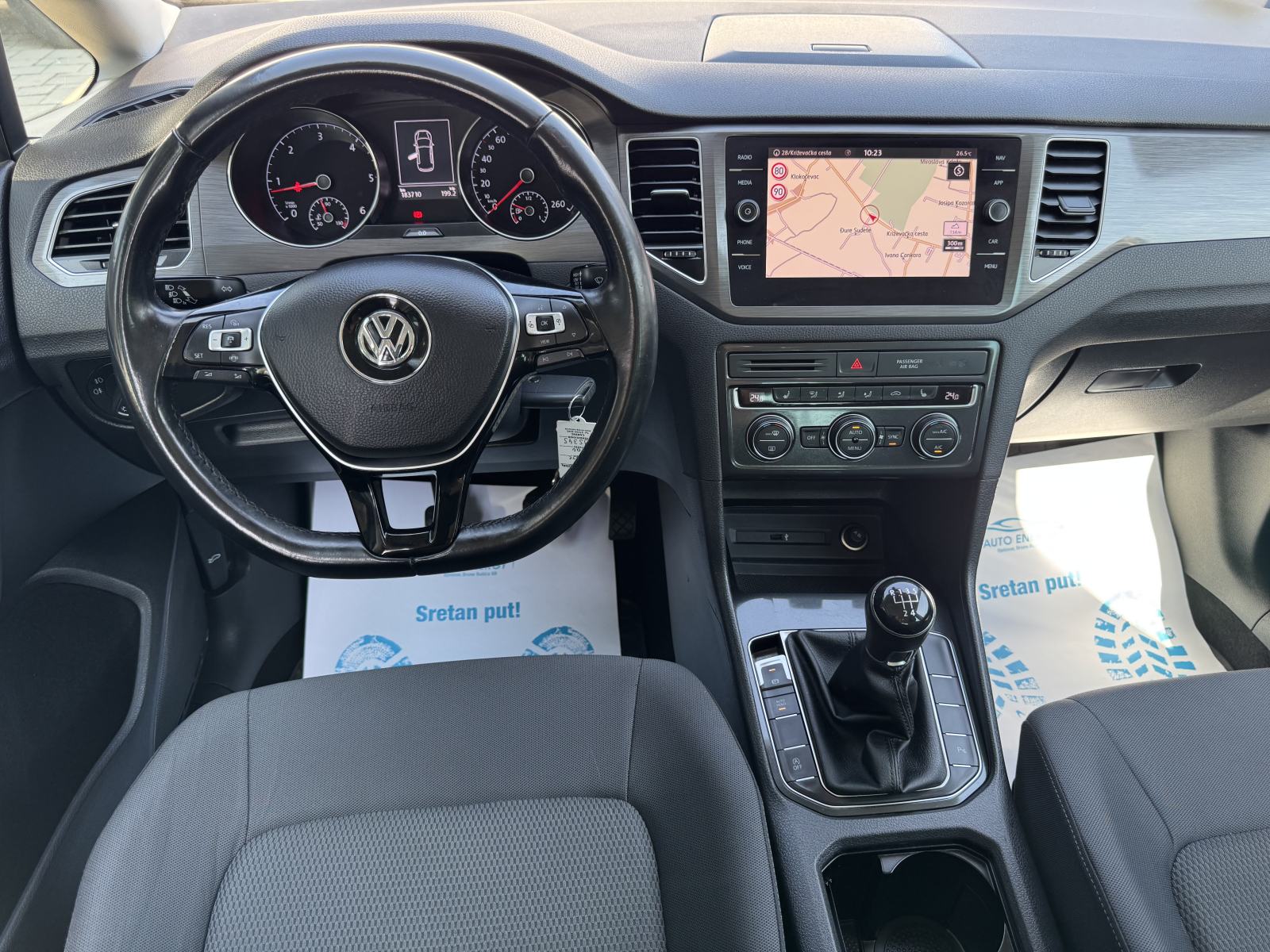 VW Golf Sportsvan 1.6 TDI ⭐ LED, Navi, 2x PDC, Grij.sjed. ⭐, fotografija 10