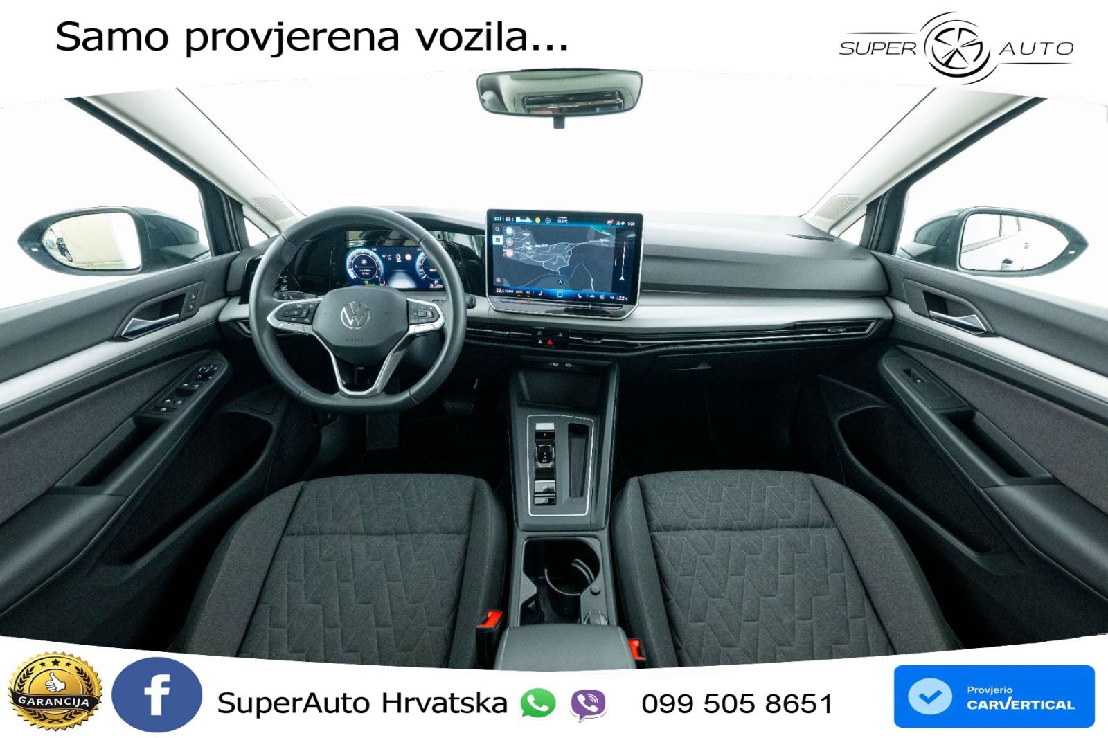 VW Golf Variant 8 1.5 eTSI DSG Life 150 KS, LED+ACC+GR SJED+VIRT+PDC+K, fotografija 6