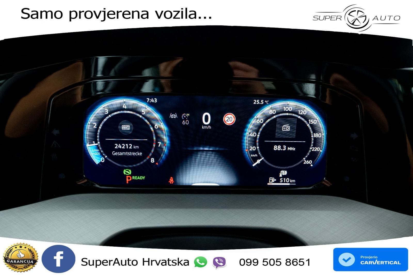 VW Golf Variant 8 1.5 eTSI DSG Life 150 KS, LED+ACC+GR SJED+VIRT+PDC+K, fotografija 8