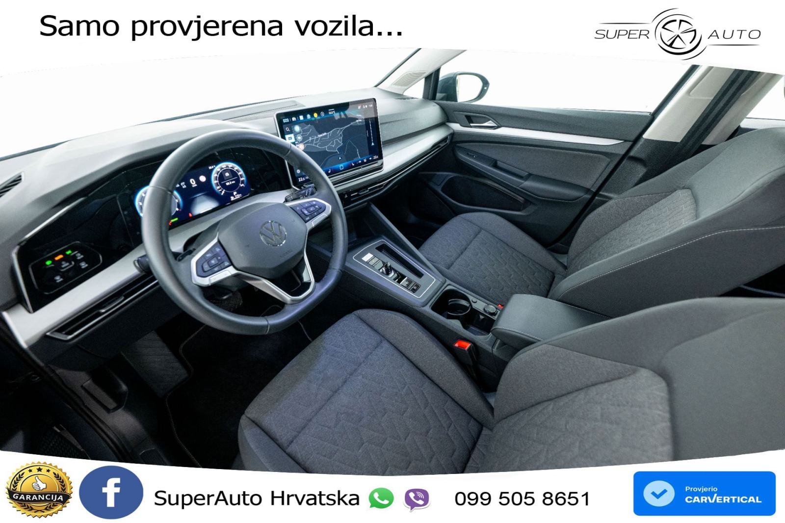 VW Golf Variant 8 1.5 eTSI DSG Life 150 KS, LED+ACC+GR SJED+VIRT+PDC+K, fotografija 11