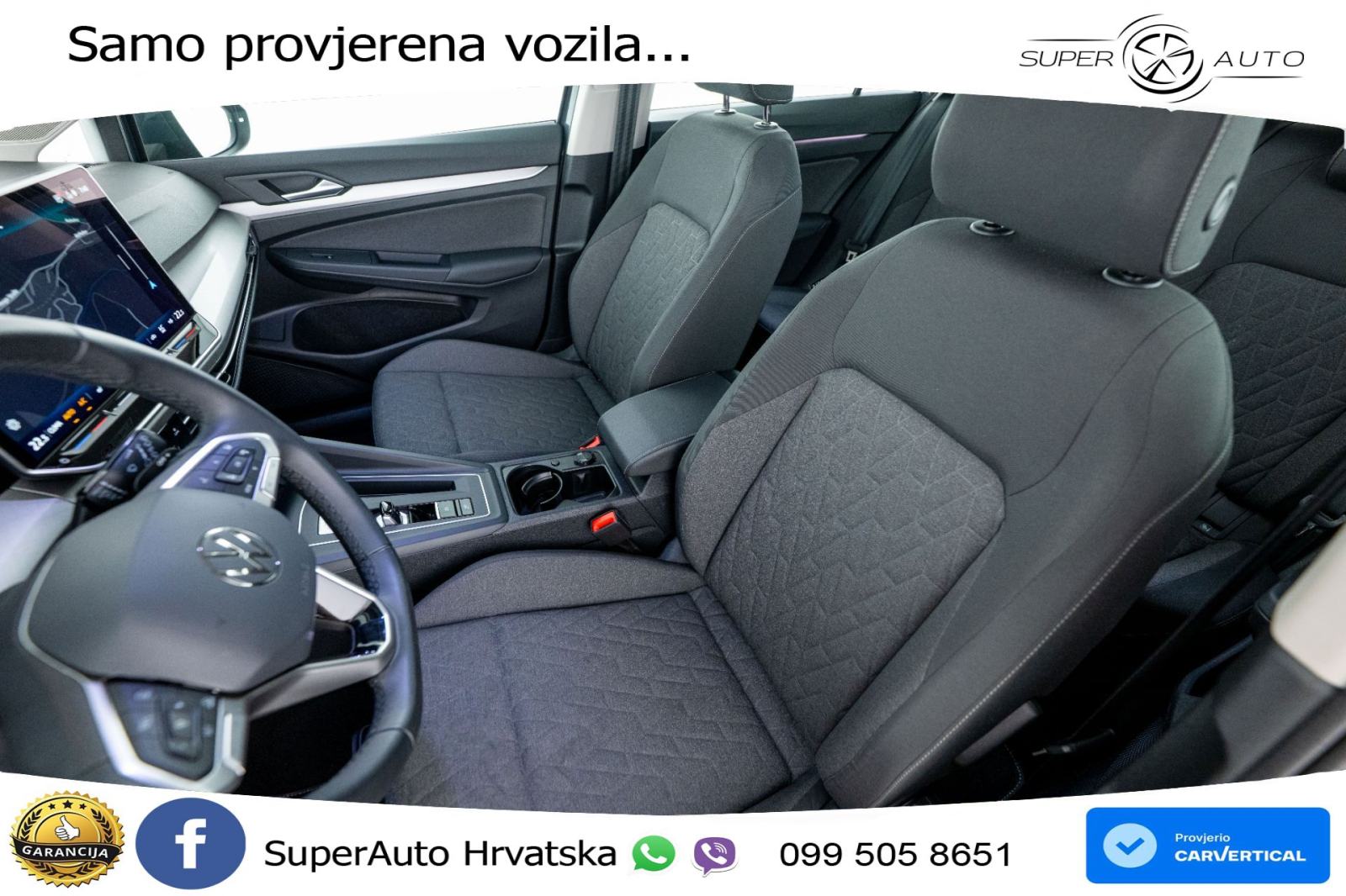 VW Golf Variant 8 1.5 eTSI DSG Life 150 KS, LED+ACC+GR SJED+VIRT+PDC+K, fotografija 12