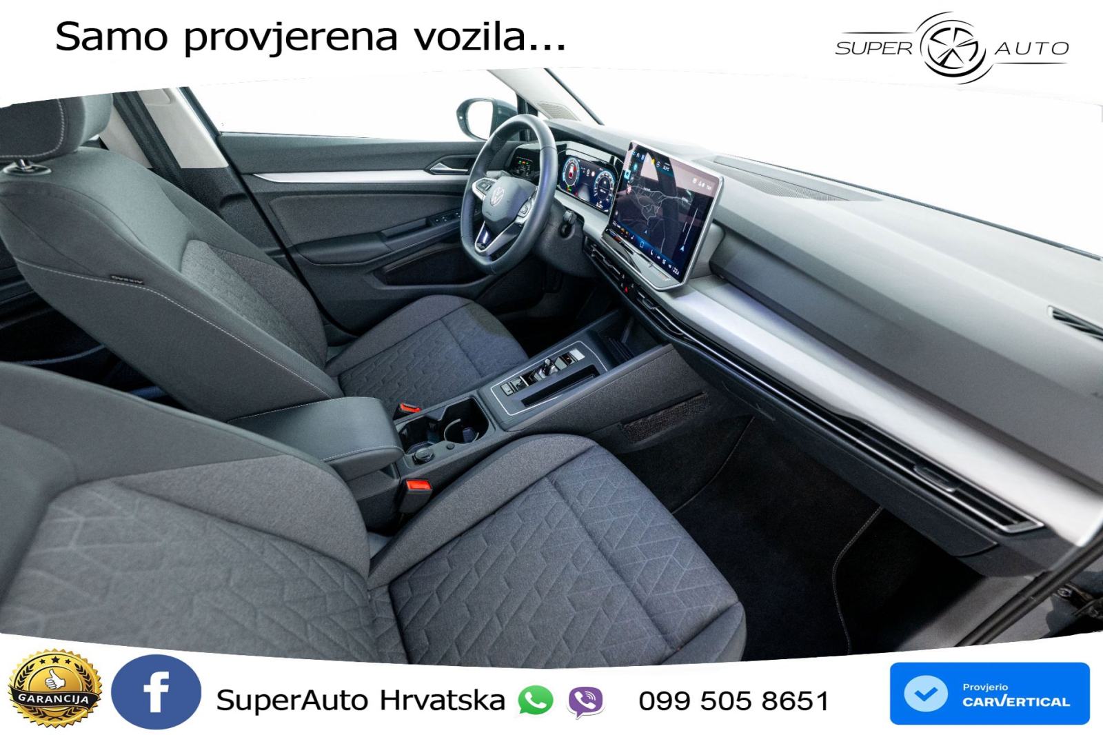 VW Golf Variant 8 1.5 eTSI DSG Life 150 KS, LED+ACC+GR SJED+VIRT+PDC+K, fotografija 13