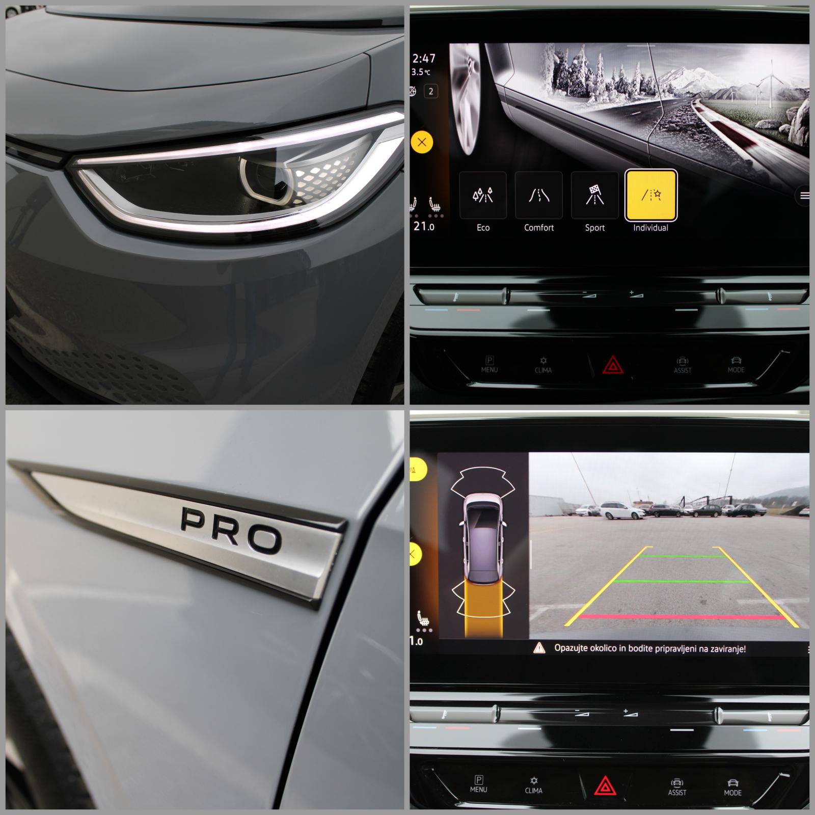 VW ID.3 Pro Performance 58KW h ERGO SED KAM ACC AMBILIGHT, fotografija 9