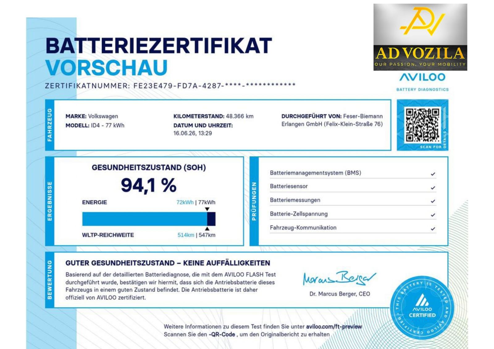 VW ID.4 GTX Matrix Top.Pumpa,Certifikat baterije Navig €37.700do reg!, pogled izvana - slika 3