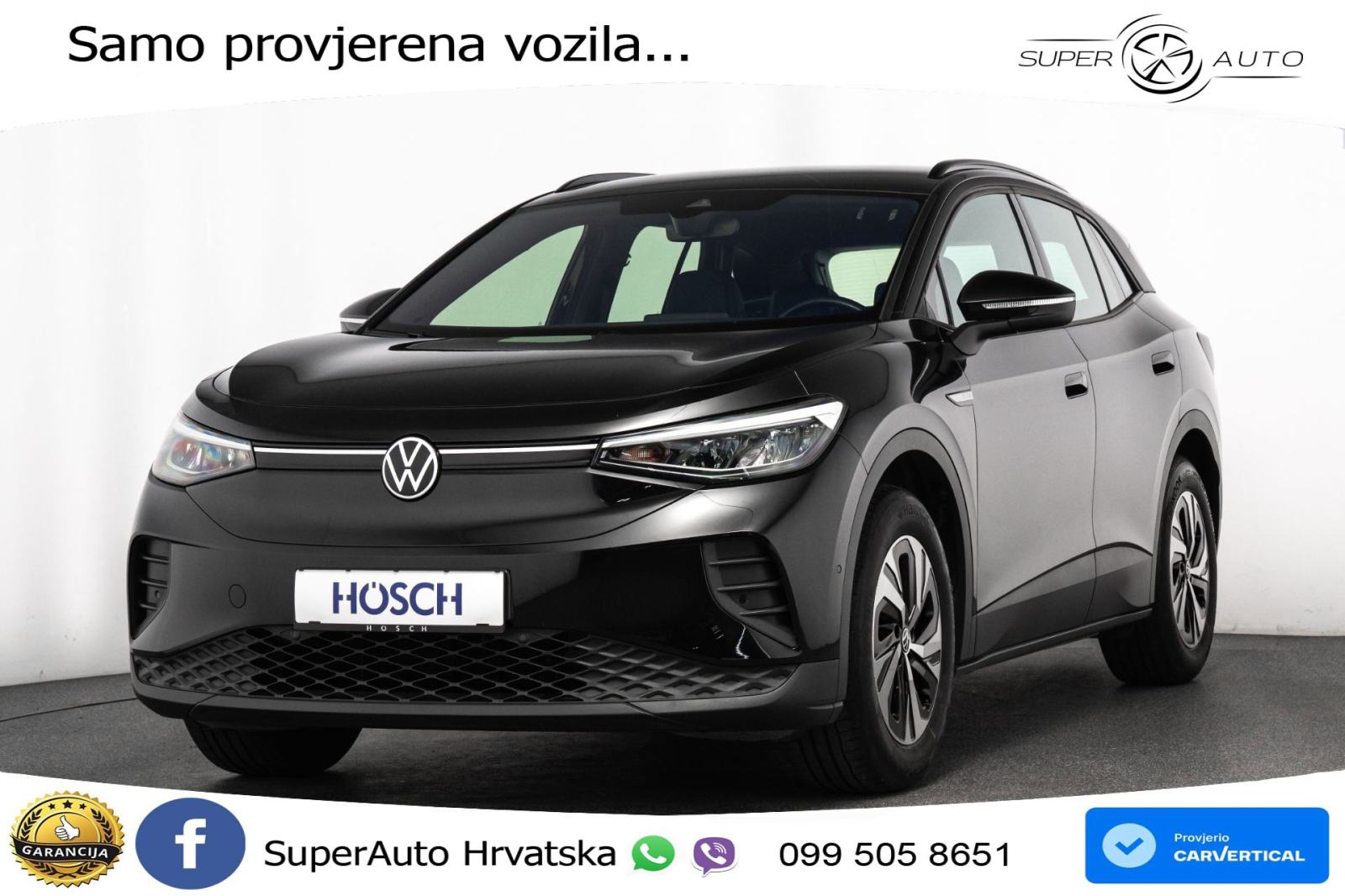 VW ID.4 Pure 55 kWh 149 KS, LED+ACC+GR SJED+KAM+VIRT+PDC, pogled izvana - slika 1