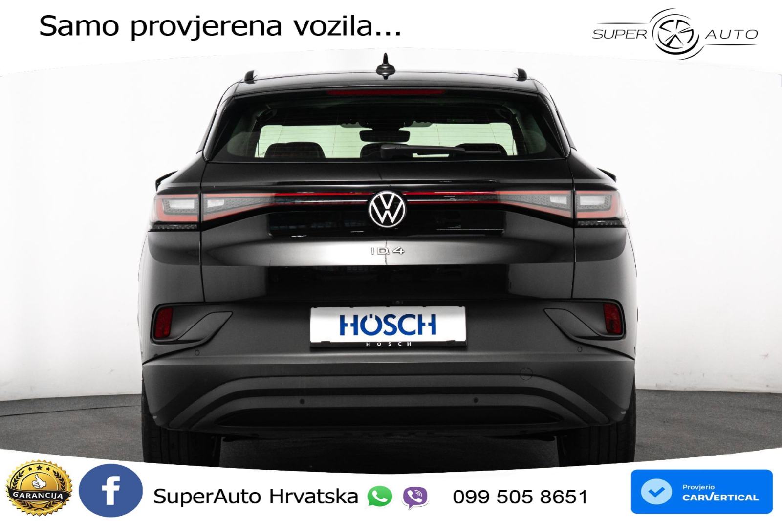 VW ID.4 Pure 55 kWh 149 KS, LED+ACC+GR SJED+KAM+VIRT+PDC, pogled izvana - slika 4