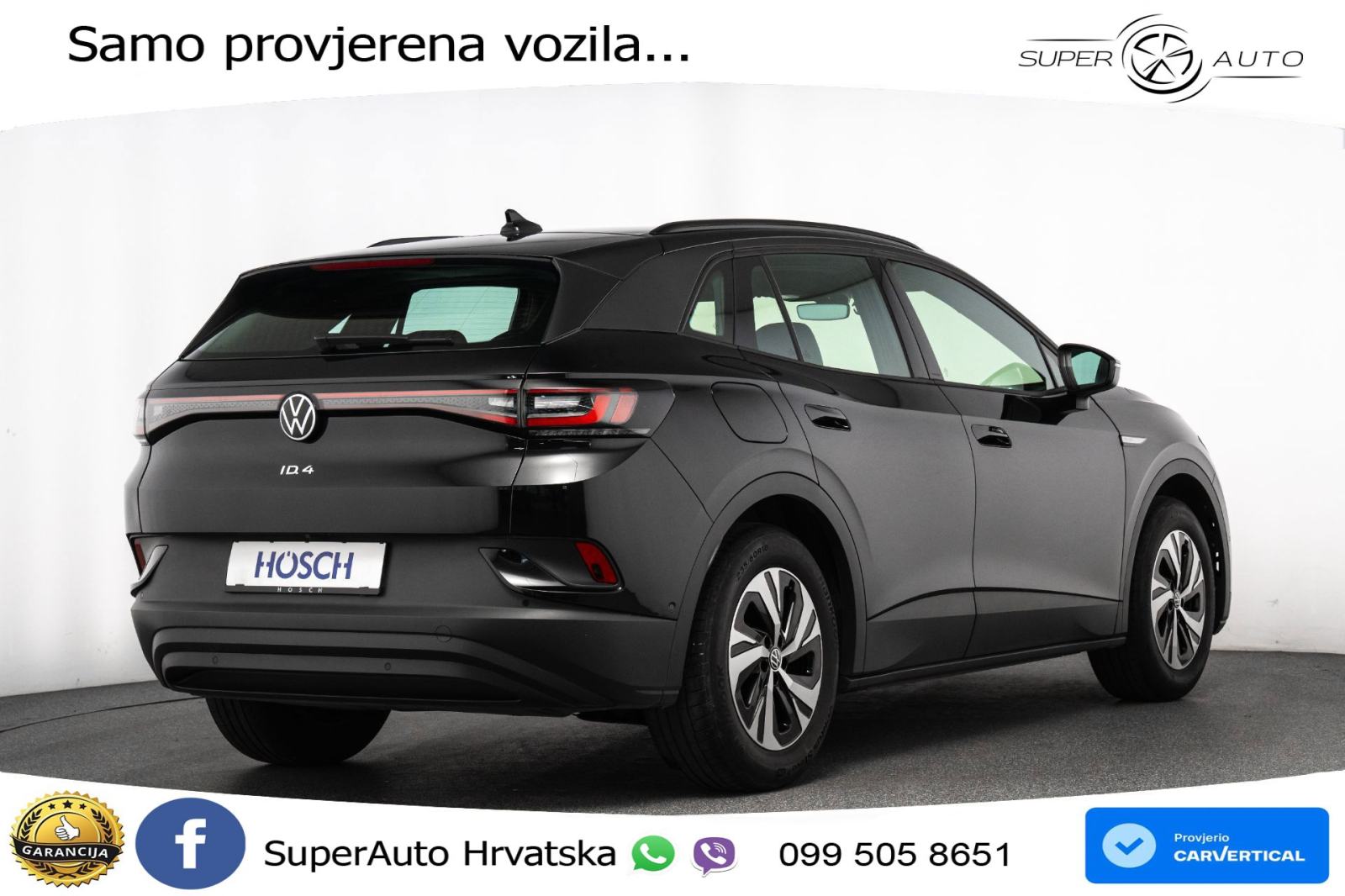 VW ID.4 Pure 55 kWh 149 KS, LED+ACC+GR SJED+KAM+VIRT+PDC, pogled izvana - slika 5
