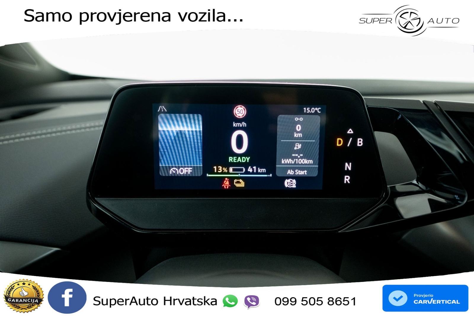 VW ID.4 Pure 55 kWh 149 KS, LED+ACC+GR SJED+KAM+VIRT+PDC, fotografija 8