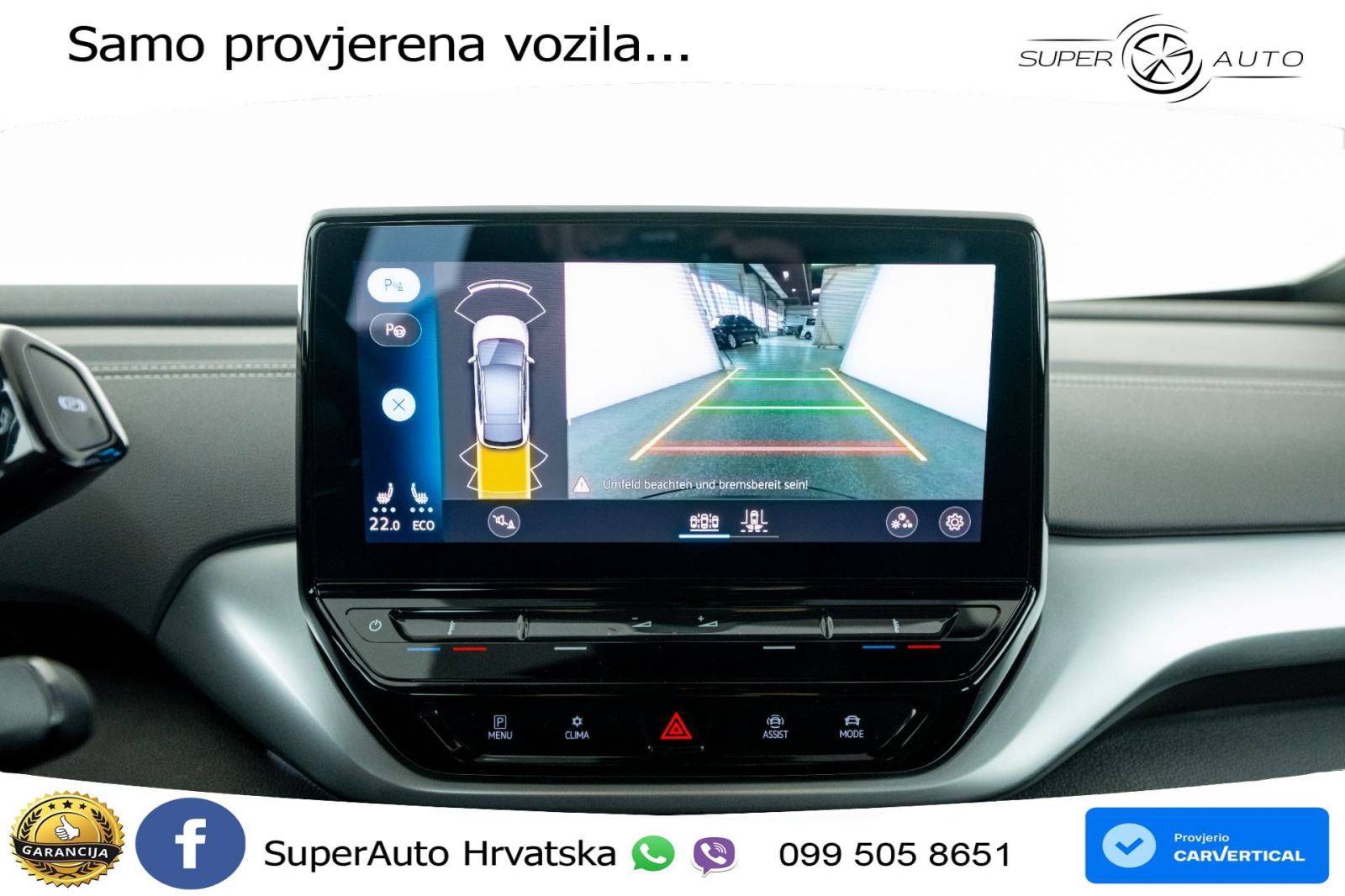 VW ID.4 Pure 55 kWh 149 KS, LED+ACC+GR SJED+KAM+VIRT+PDC, fotografija 11