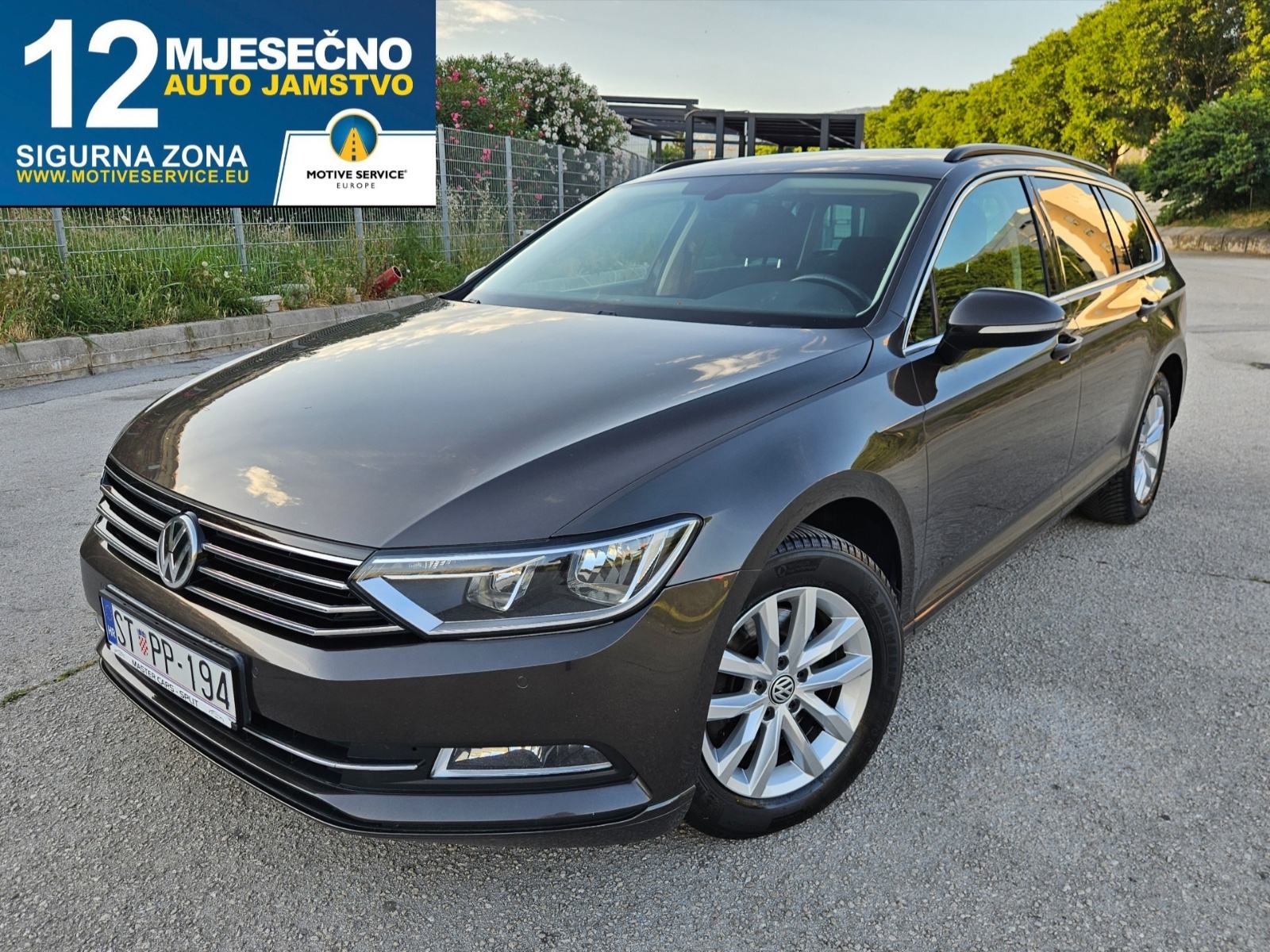 VW PASSAT 1,6 TDI • COMFORLINE OPREMA • NOVI SERVIS • JAMSTVO, pogled izvana - slika 1