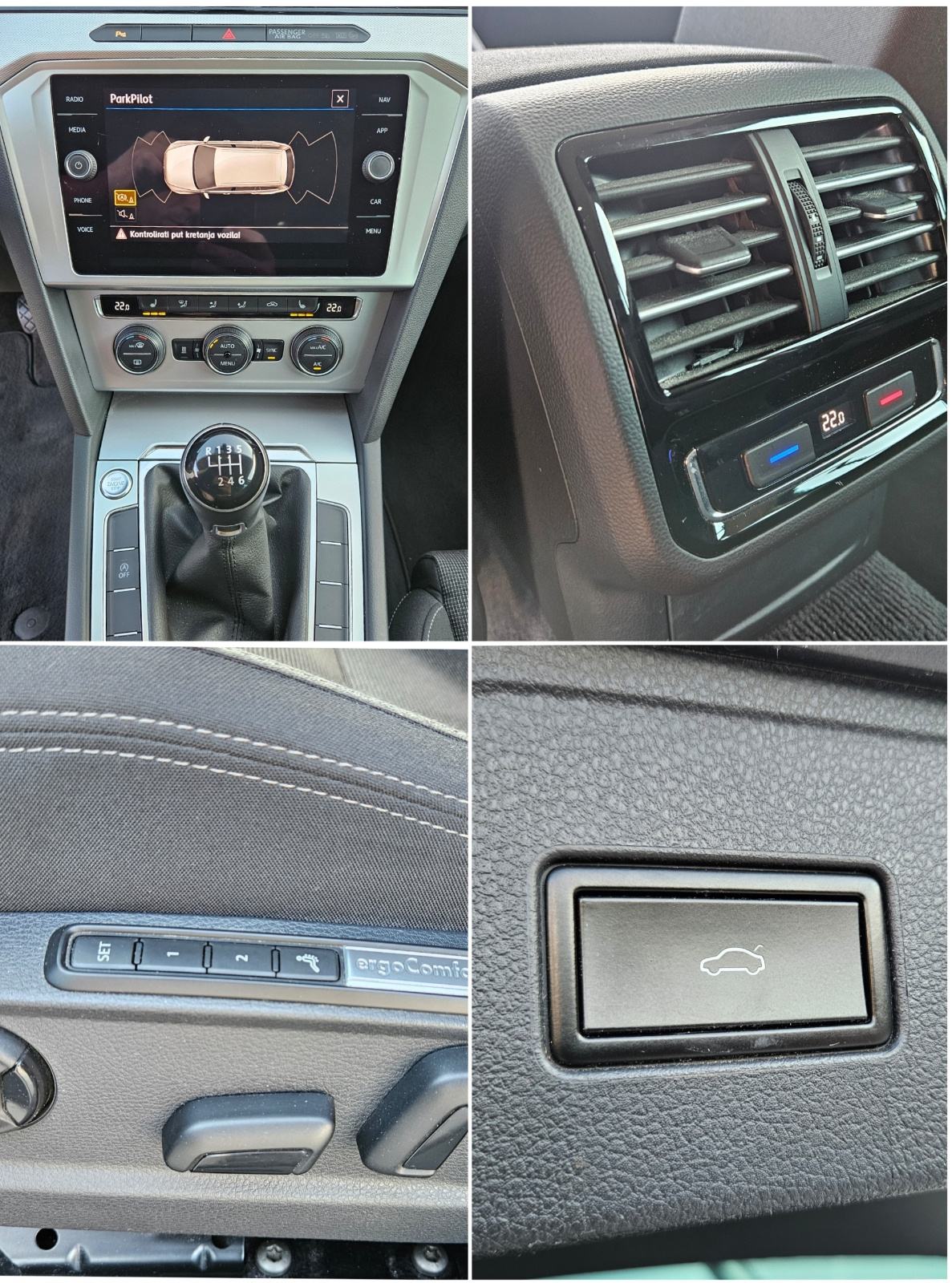 VW PASSAT 1,6 TDI • COMFORLINE OPREMA • NOVI SERVIS • JAMSTVO, fotografija 19
