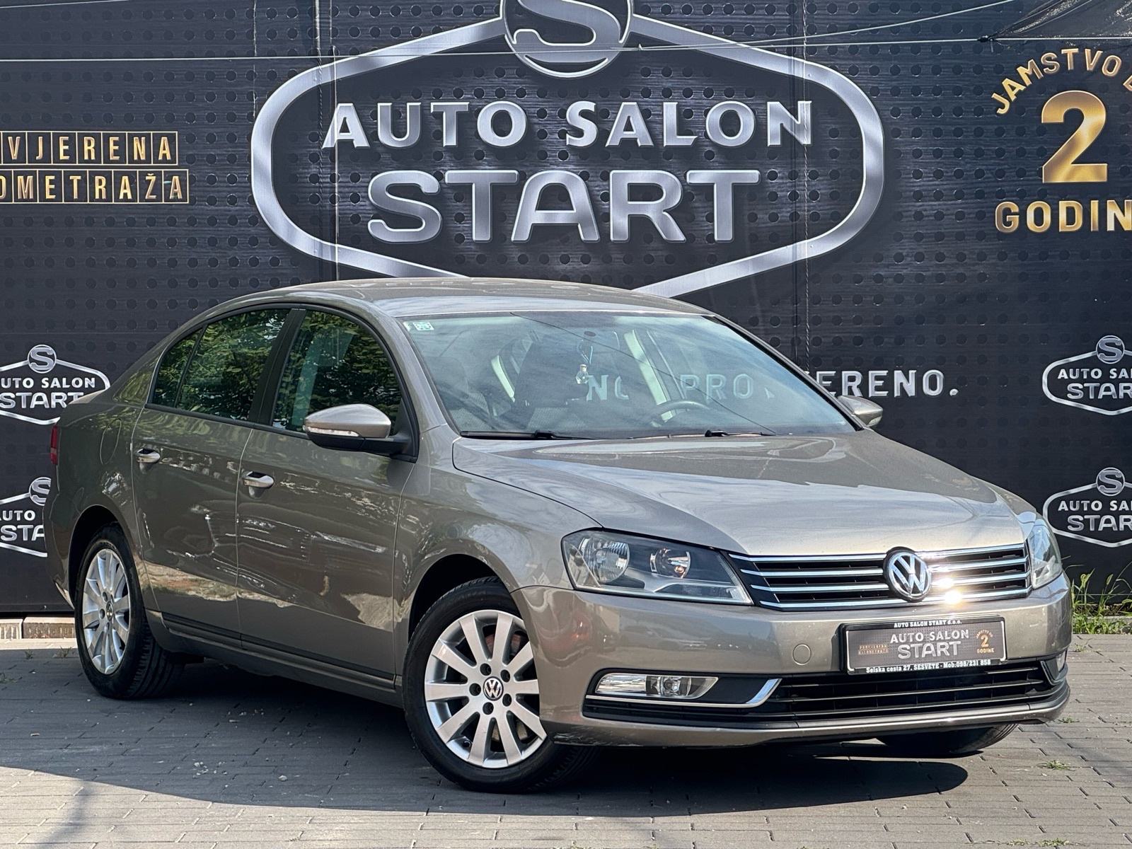 VW Passat 1,6 TDI LIMUZINA / HR VOZILO / NEMA PRIJENOSA / KLIMA, fotografija 3