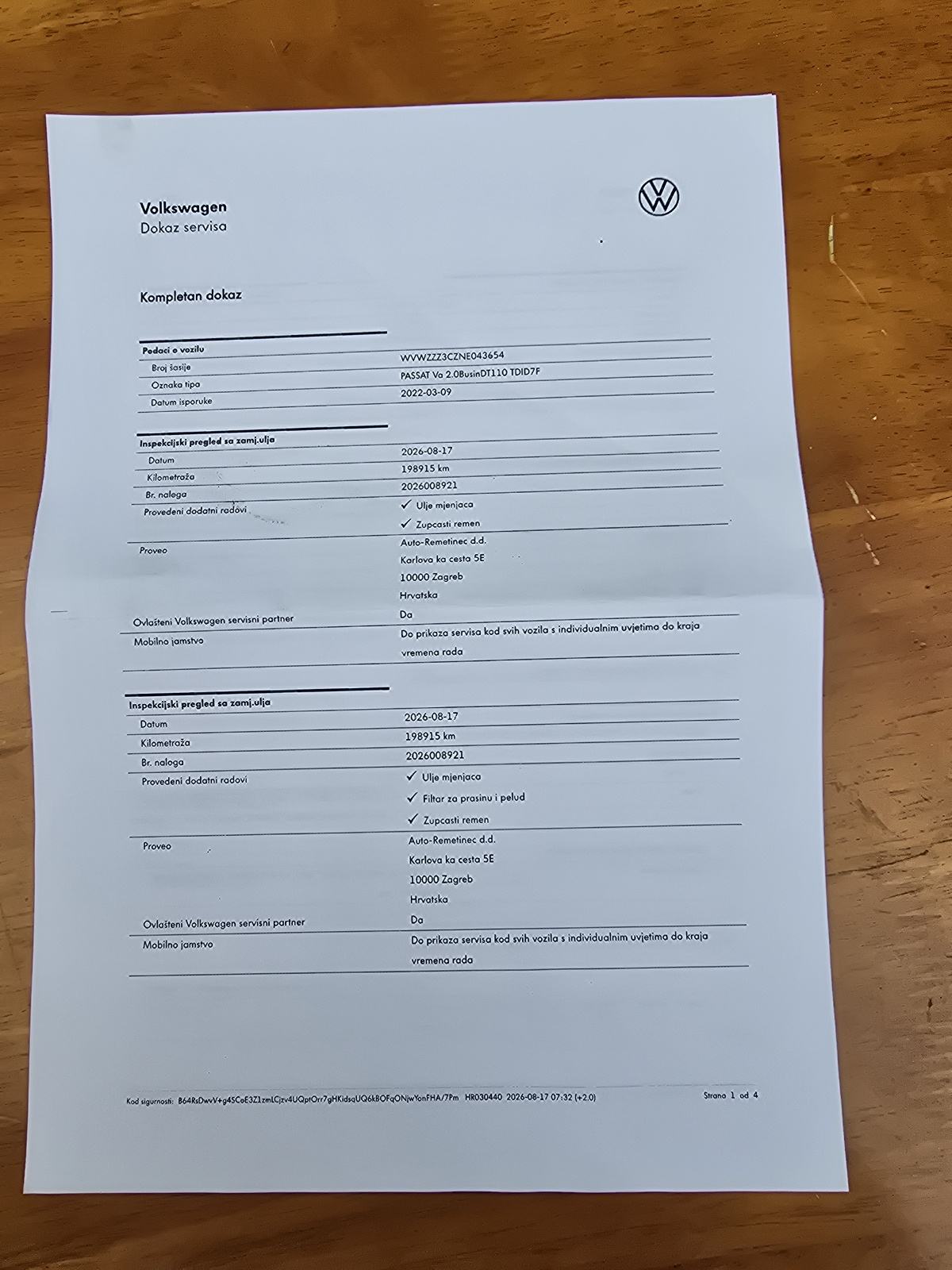 VW Passat 2,0 TDI automatik, fotografija 12