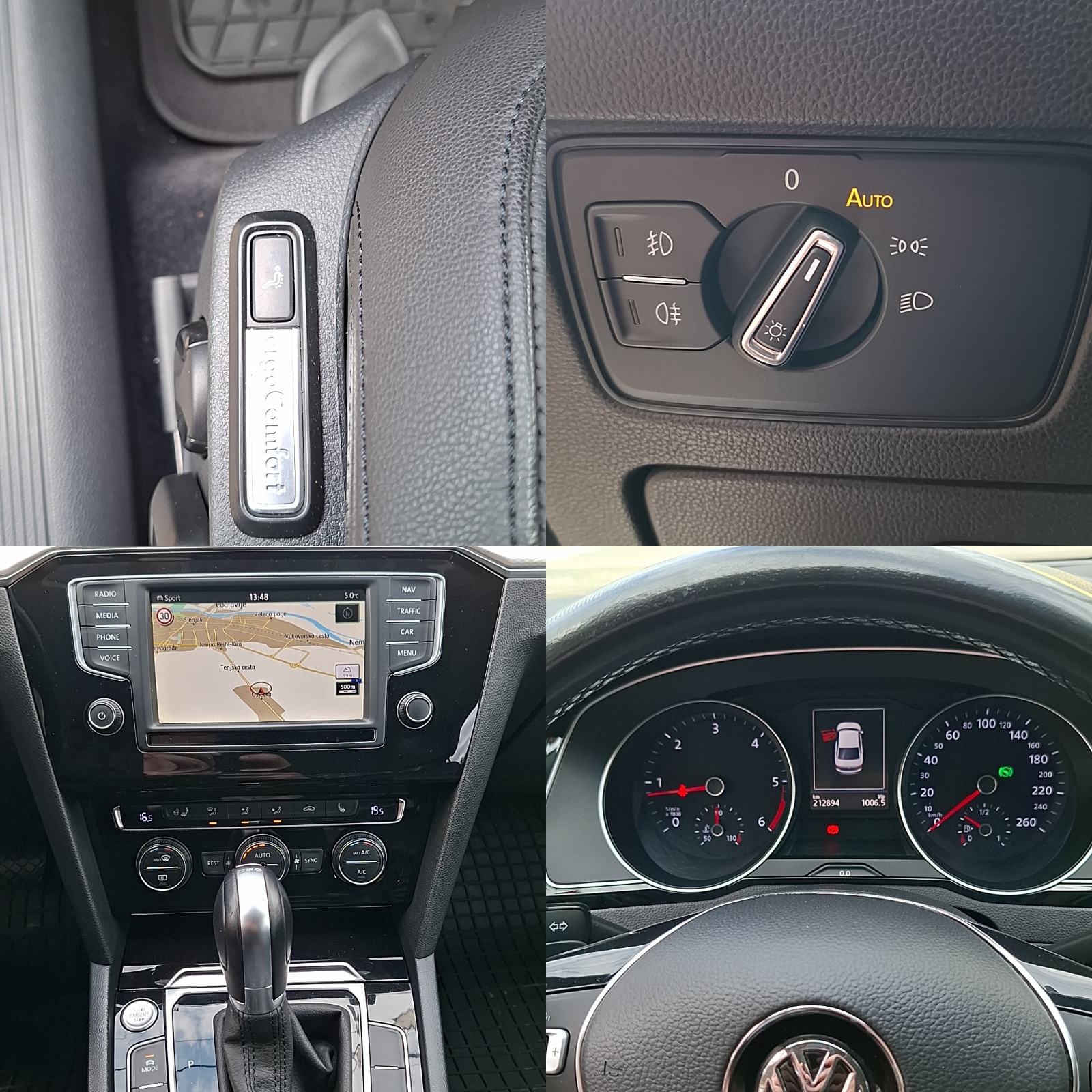 VW Passat 2,0 TDI BMT DSG /AUTOMATIK/HIGHLINE/KOŽA/XENON/, fotografija 14